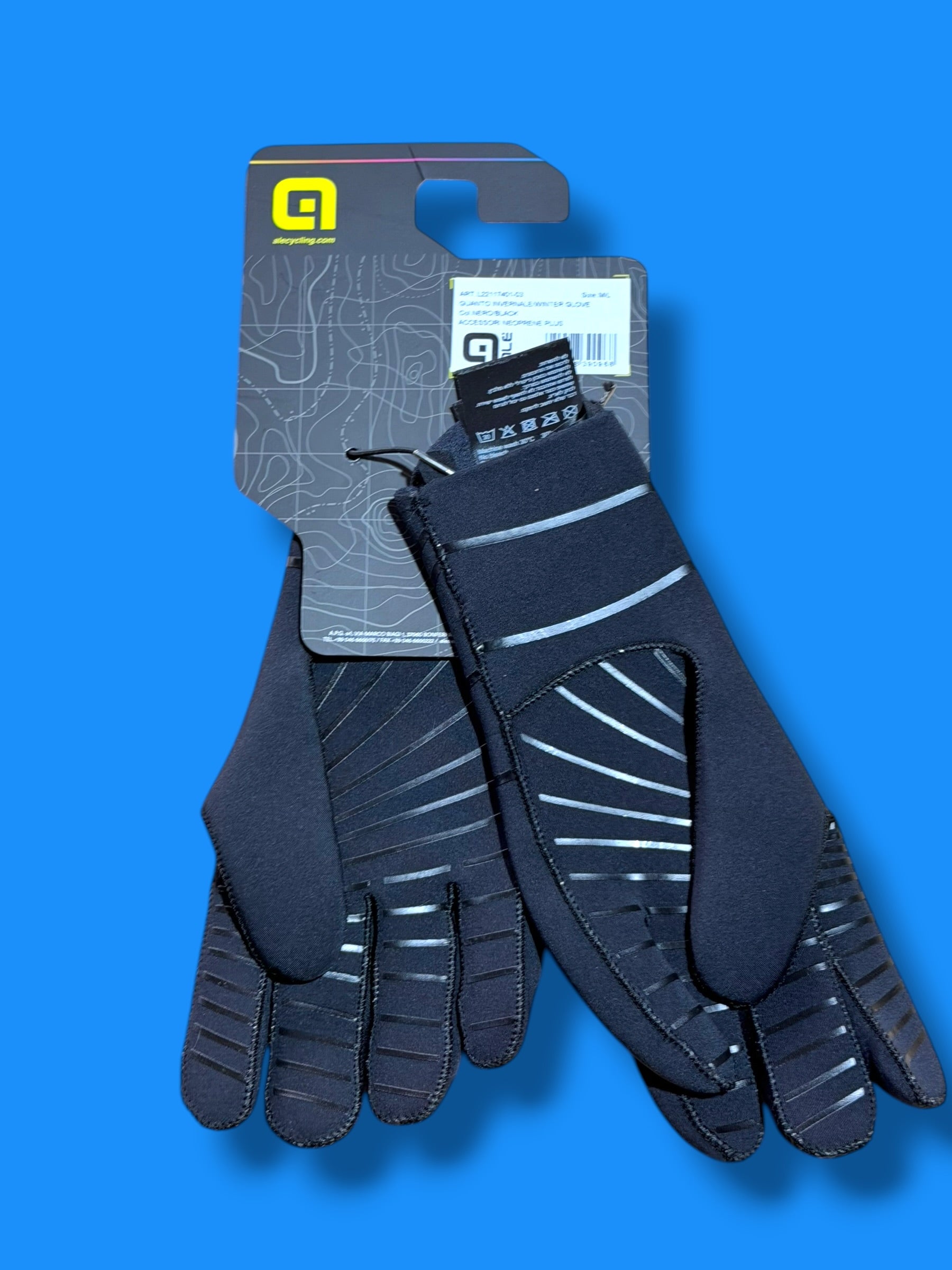 Neoprene Waterproof Winter Thermal Gloves |Ale|Groupama FDJ Francaise des Jeux