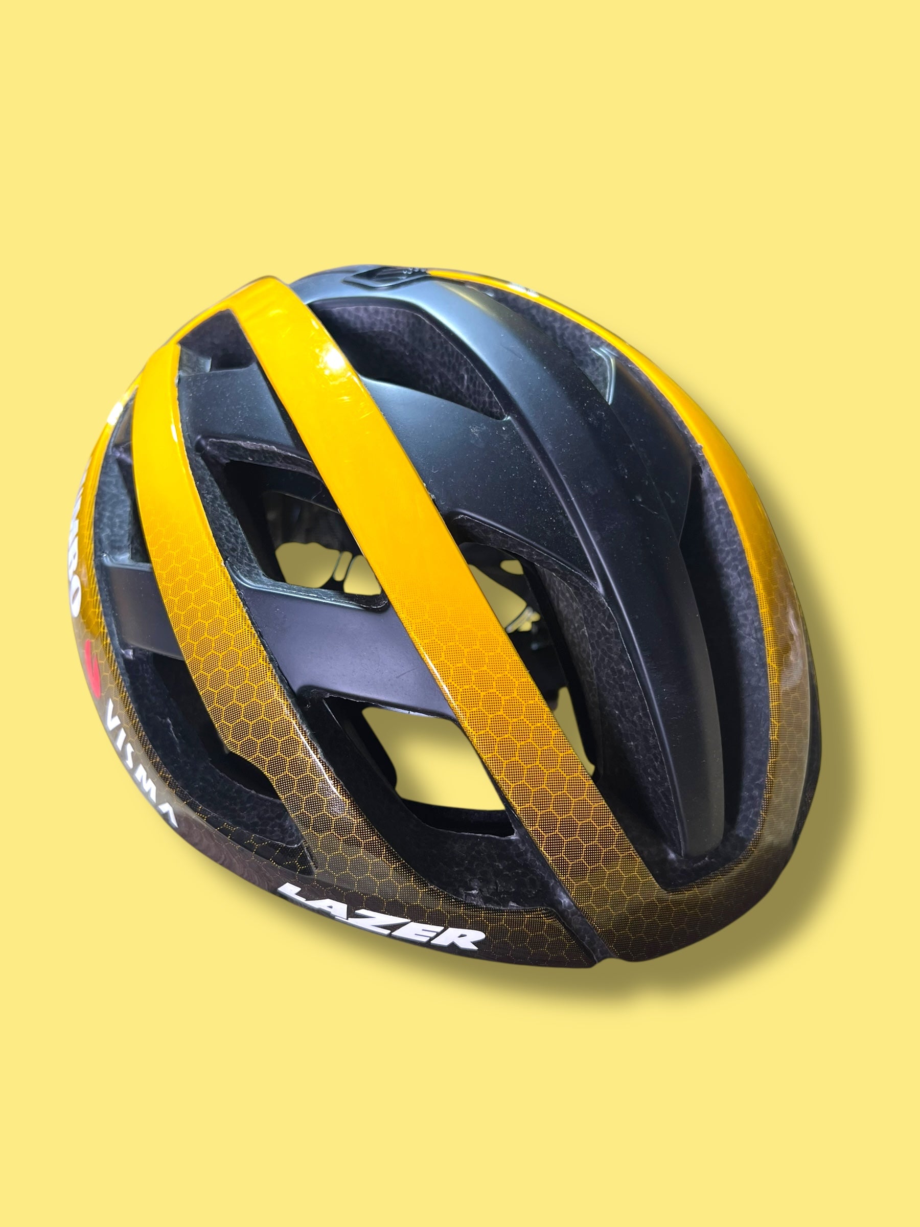 Lazer Genesis MIPS Helmet - Rider Issued Podium | Jumbo Visma | Agu | Pro Cycling Kit