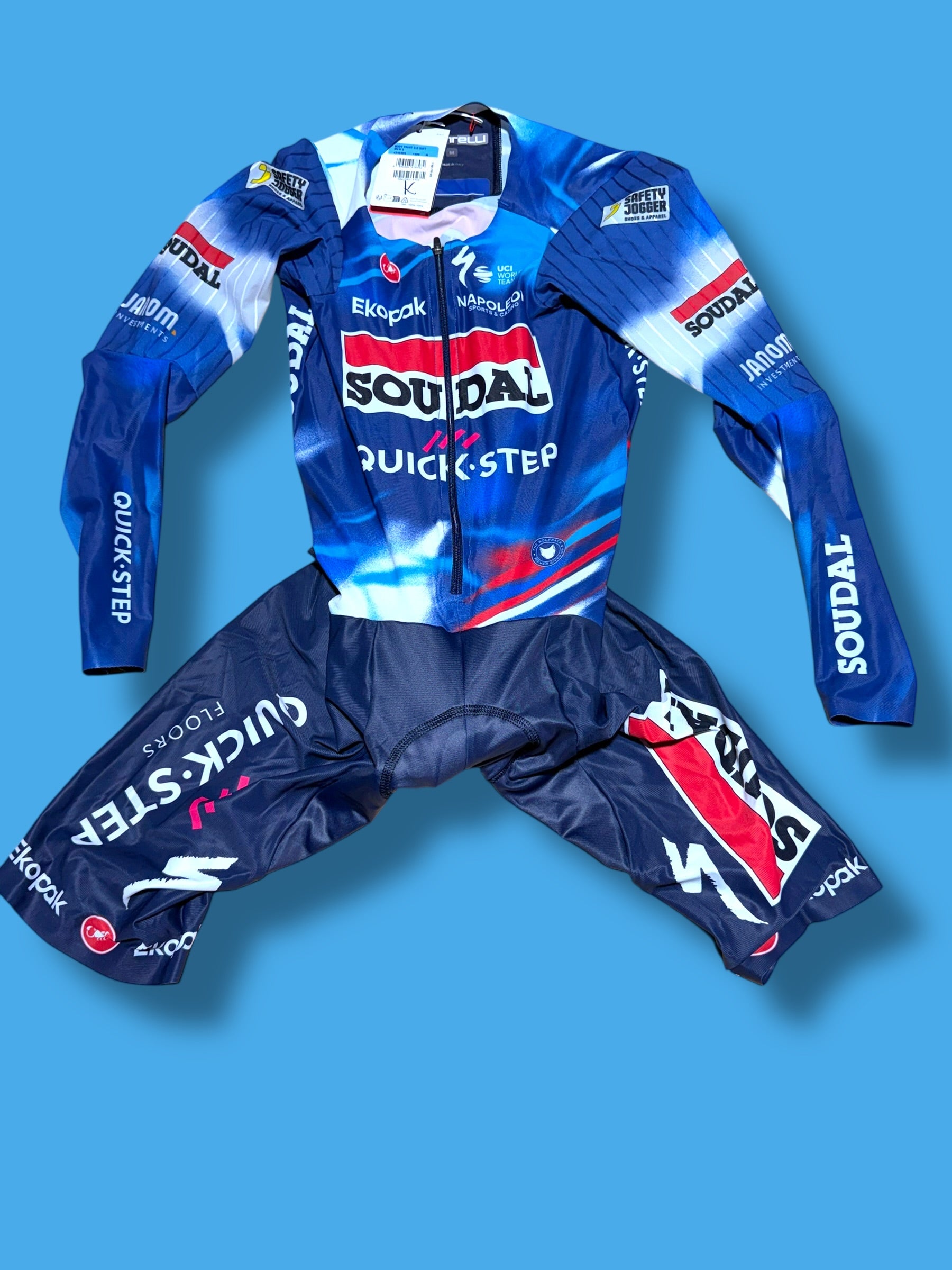 TT Time Trial Suit Race Body Paint 5.0 |Castelli|Soudal Quick-Step