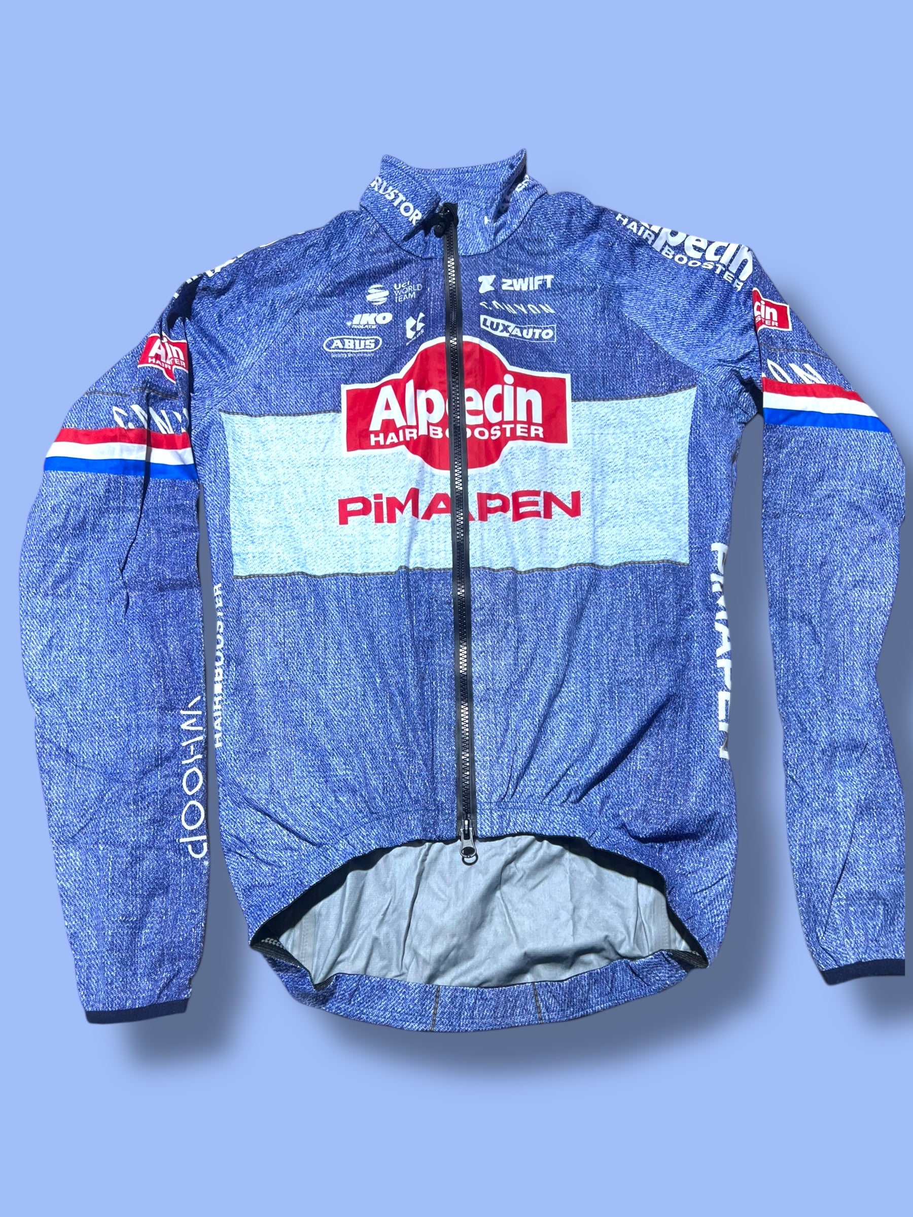 Rain Jacket Packable Windproof Water Resistant | Alpecin Deceuninck Kalas| Pro Cycling Kit