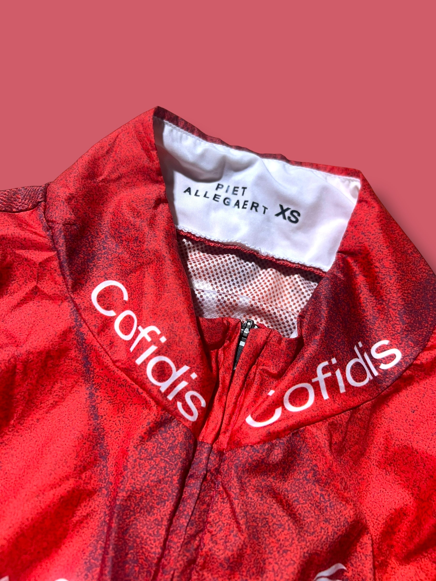 Wind Vest Gilet Packable Rider Issued| Mobel | Cofidis| Pro Cycling Kit