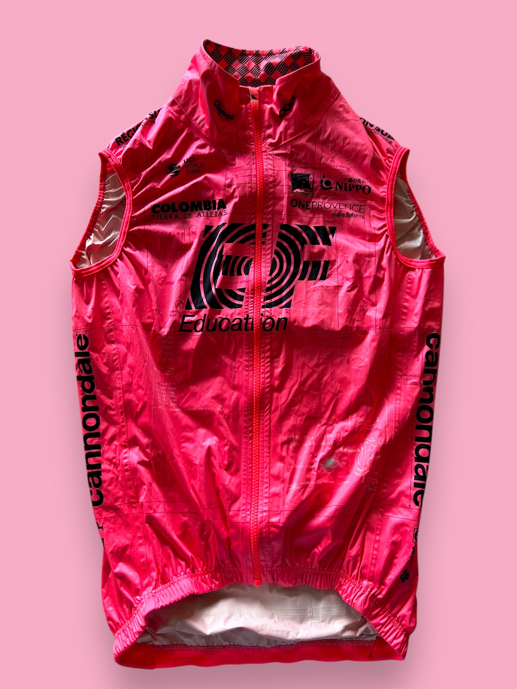 Waterproof Rain Vest | Rapha | EF Education First Mens | Pro Team Cycling Kit