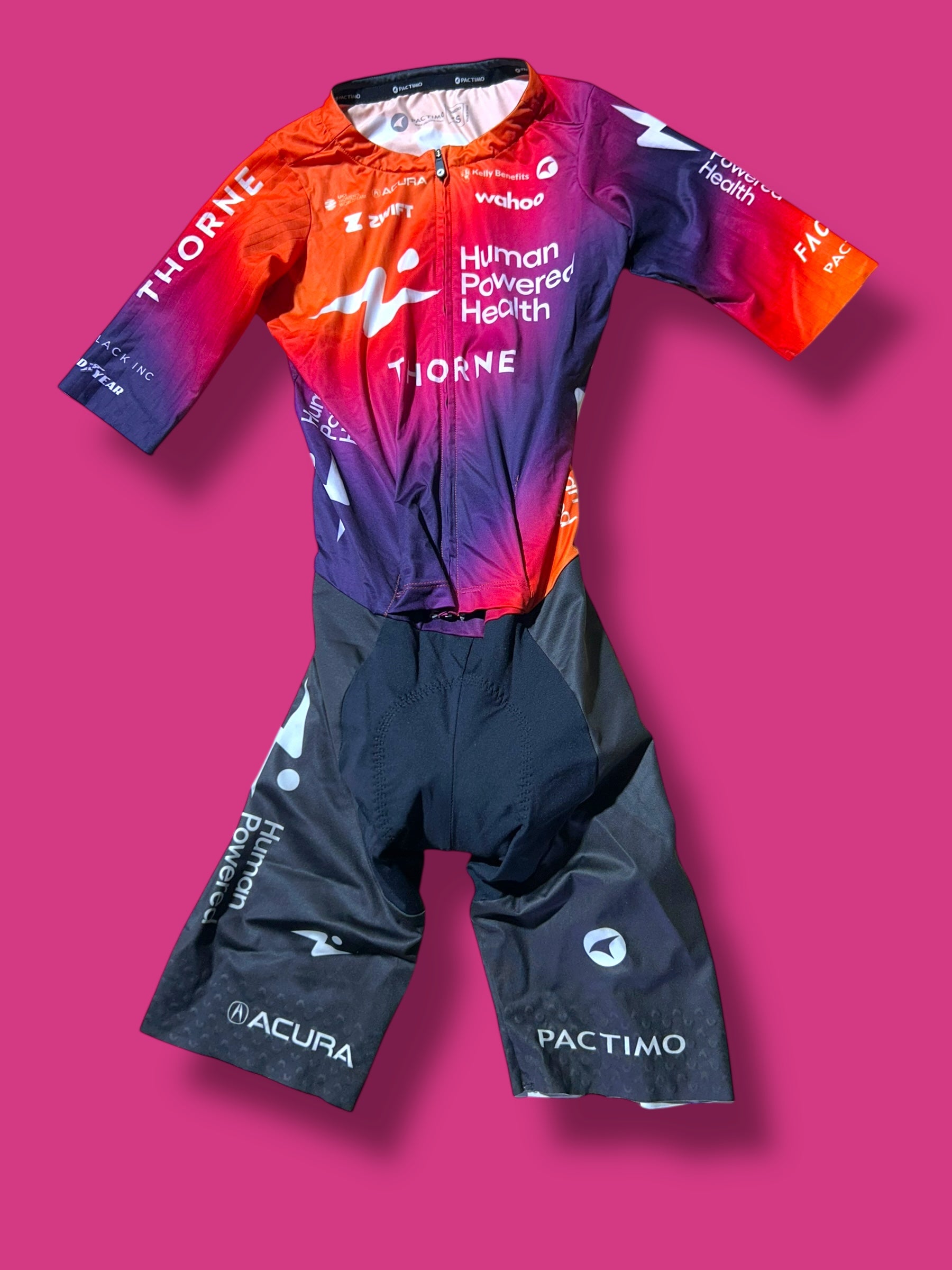 Aerosuit, Racesuit Road Racing with Pockets | Human Powered Health HPH | Pactimo | Pro Cycling Kit