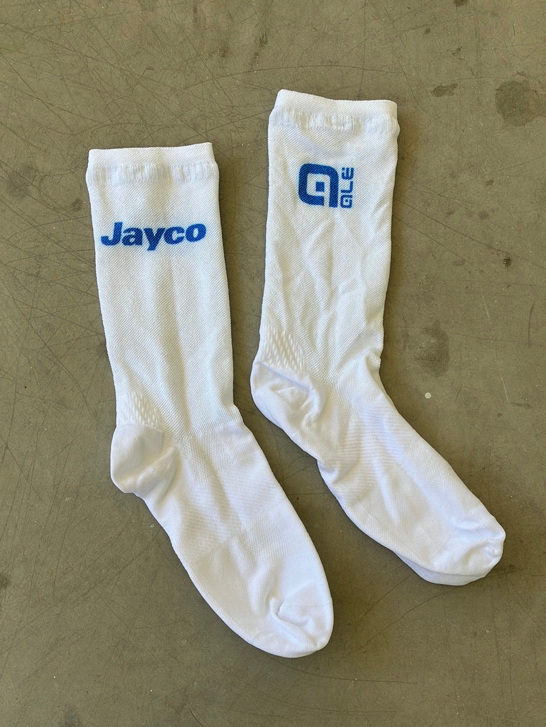 Race Socks | Ale | Jayco Alula Men's | Pro-Issued Cycling Kit
