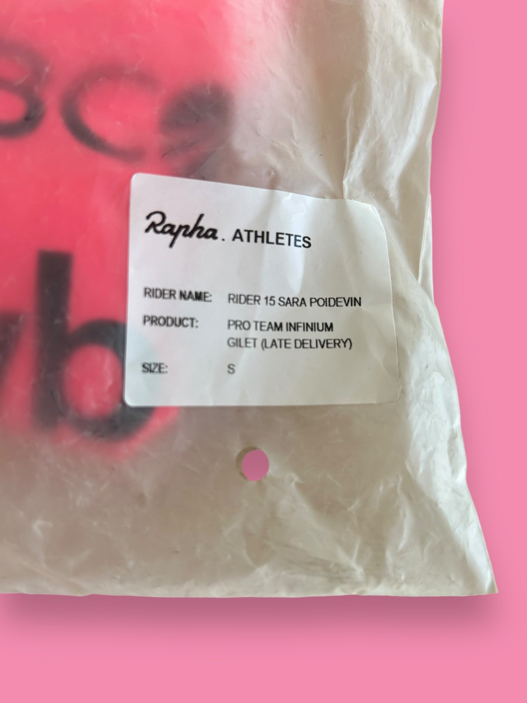 Winter Gore Tex Infinium Windstopper Thermal Vest Womens | Rapha Pro Team | EF Education First | Pro Cycling Kit