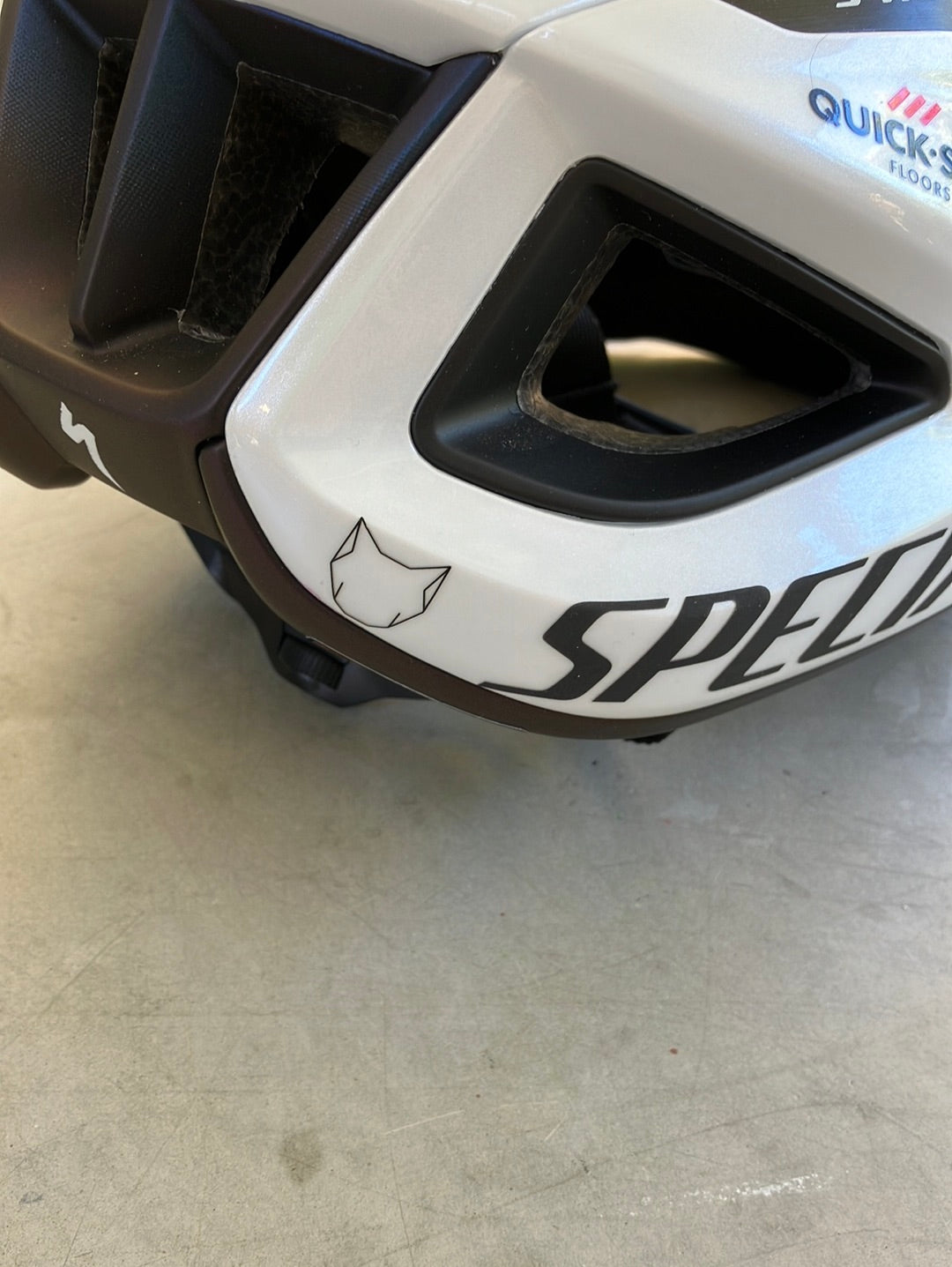 Soudal / Deceuninck Quick-Step | Specialized S-Works Prevail 3 MIPS Helmet | White | Pro-Issued Team Kit