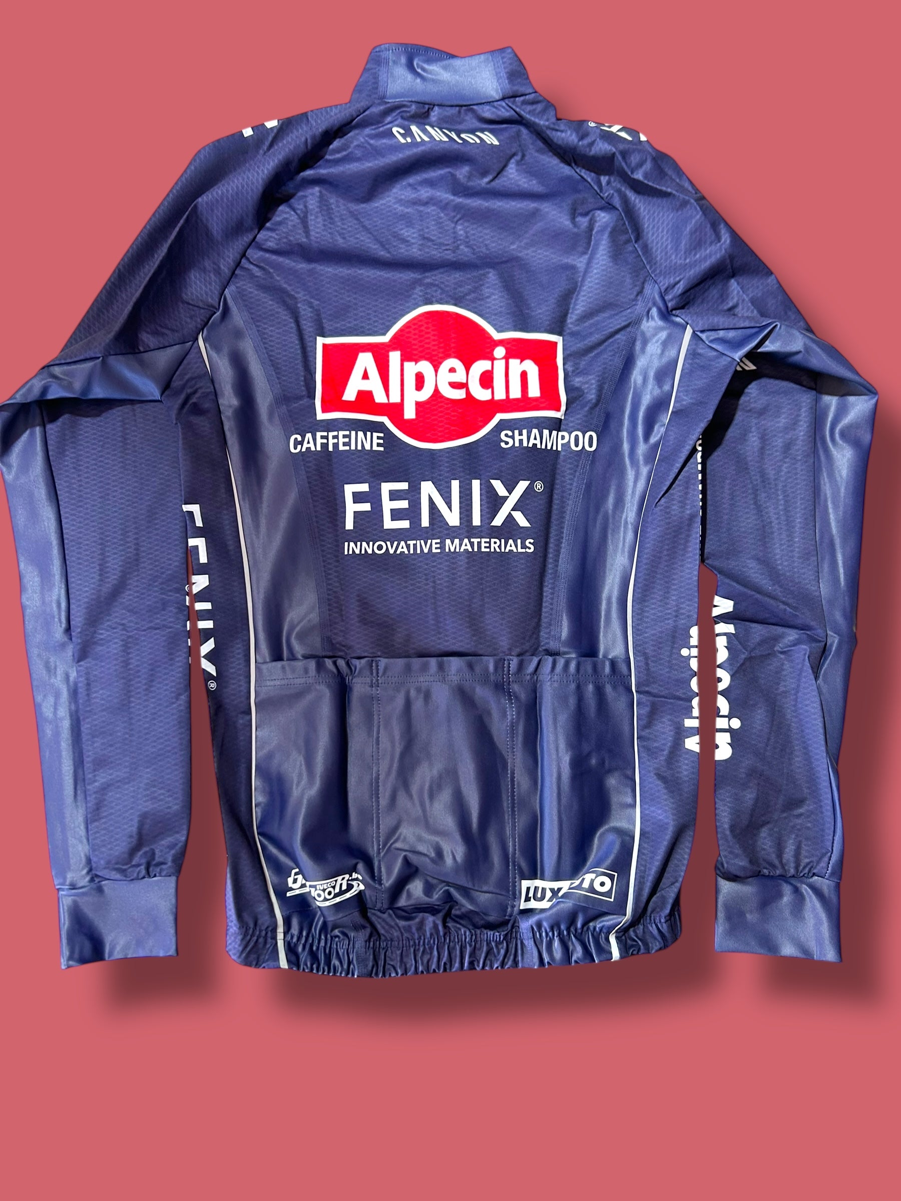 Winter Long Sleeve Jersey Thermal Windproof Waterproof | Alpecin Deceuninck Kalas| Pro Cycling Kit