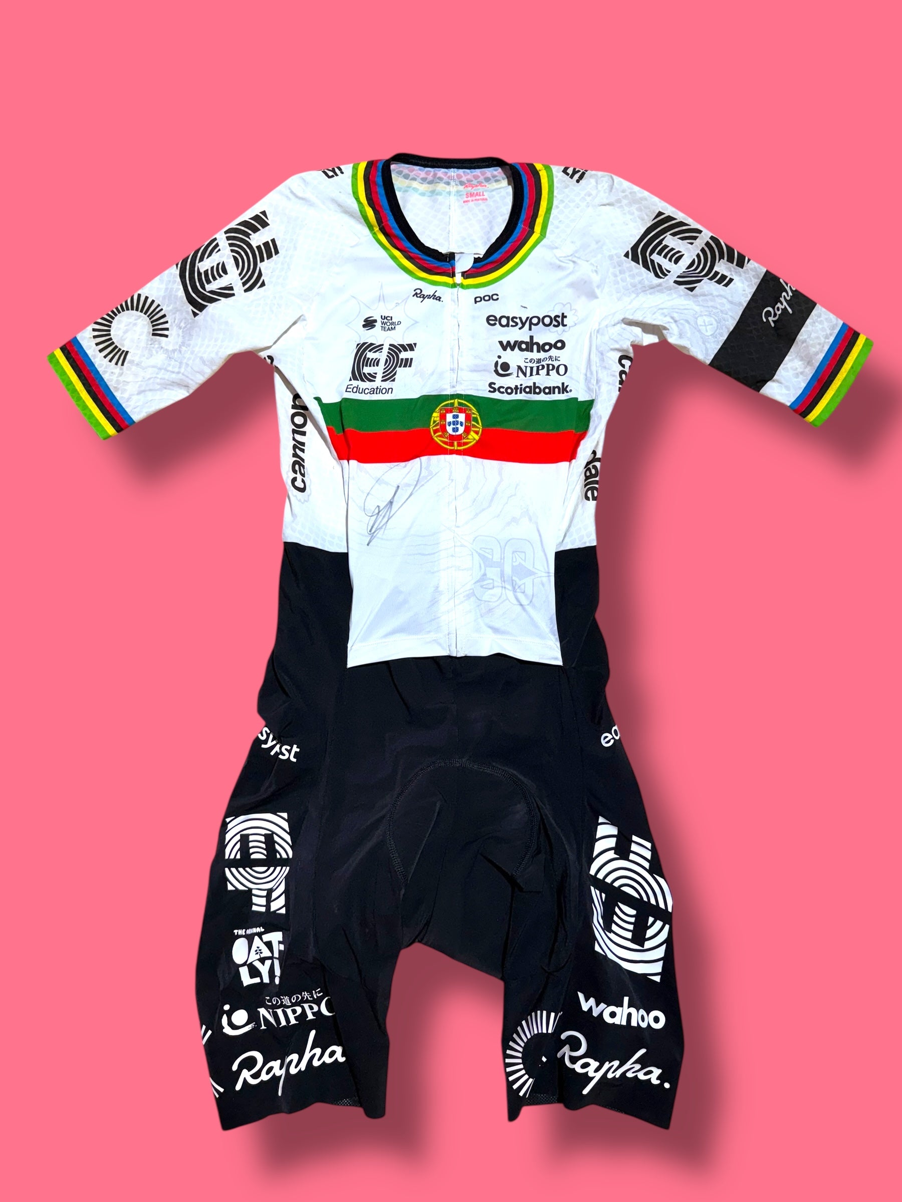 Pro Team Aerosuit Roadsuit Rui Costa |Rapha |EF Education First|Cycling
