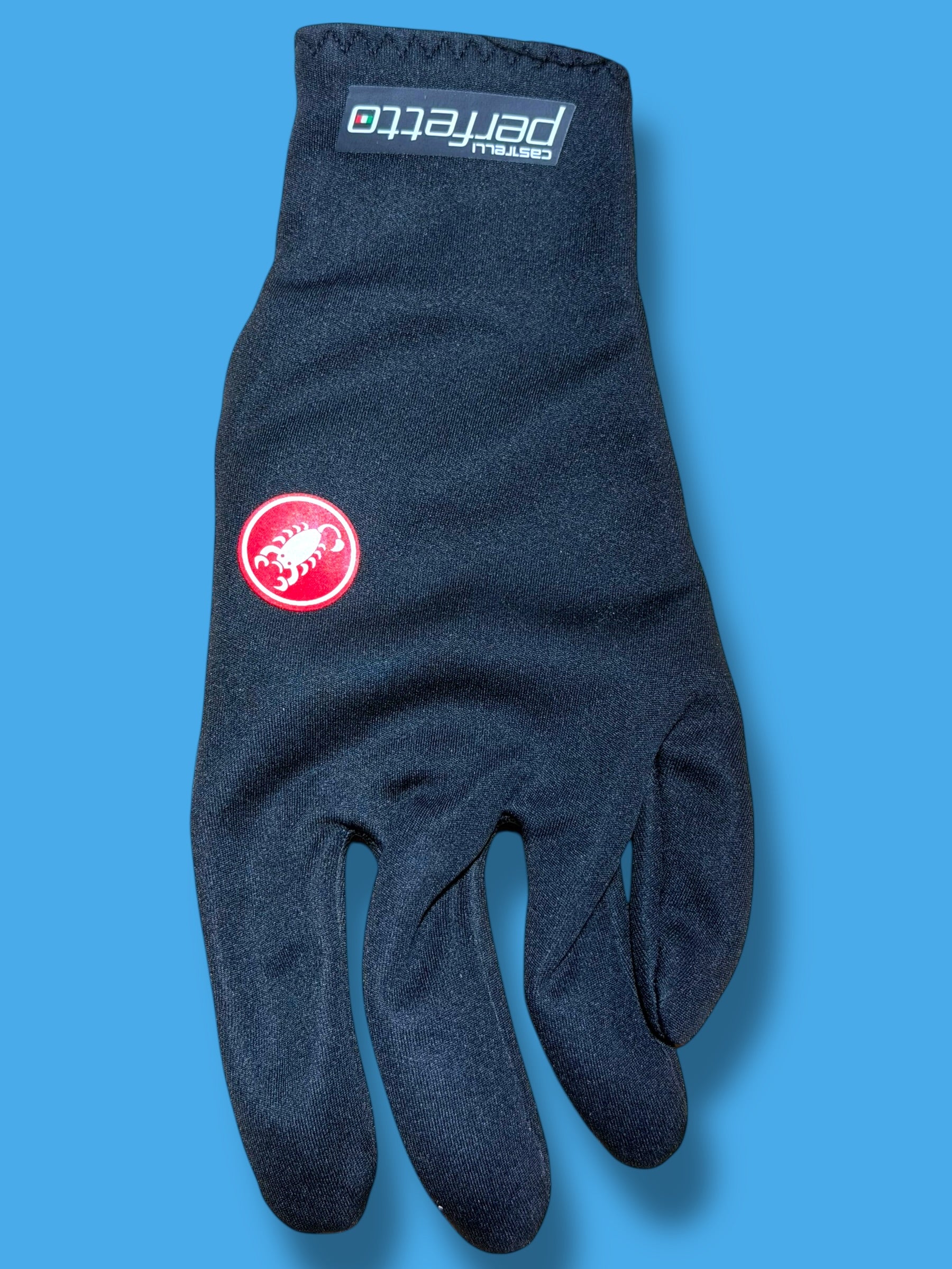 Espresso RoS Winter Thermal Neoprene Long Finger Glove|Castelli|Soudal Quick-Step