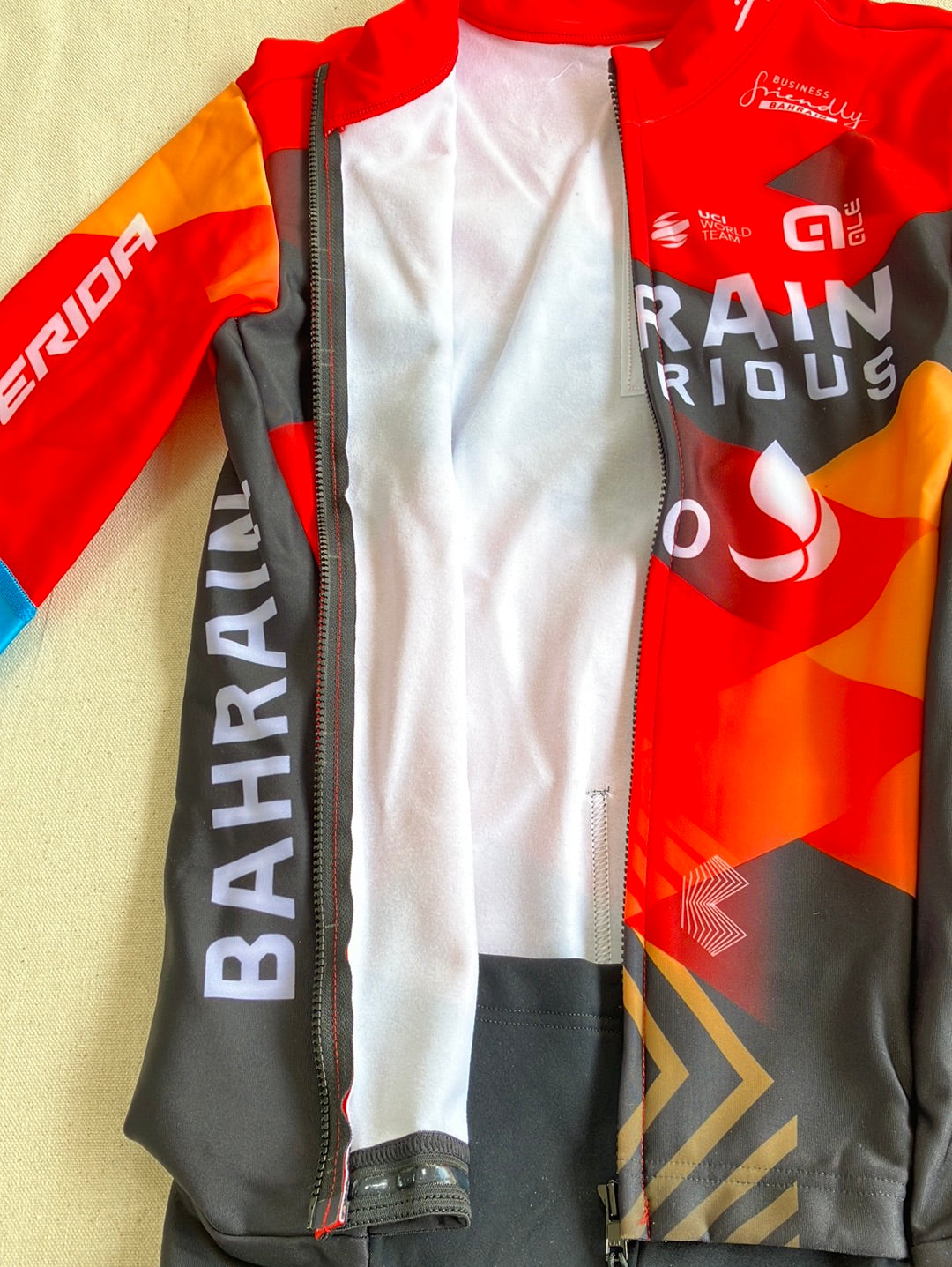 Thermal Aero Suit | Ale | Team Bahrain Victorious | Pro Cycling Kit