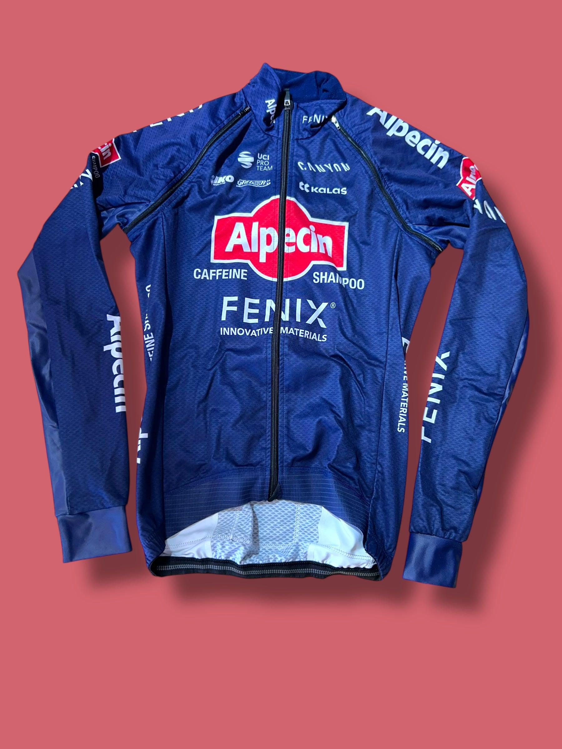 Winter Jacket Gilet Removable Sleeves WIndproof| Alpecin Deceuninck Kalas| Pro Cycling Kit