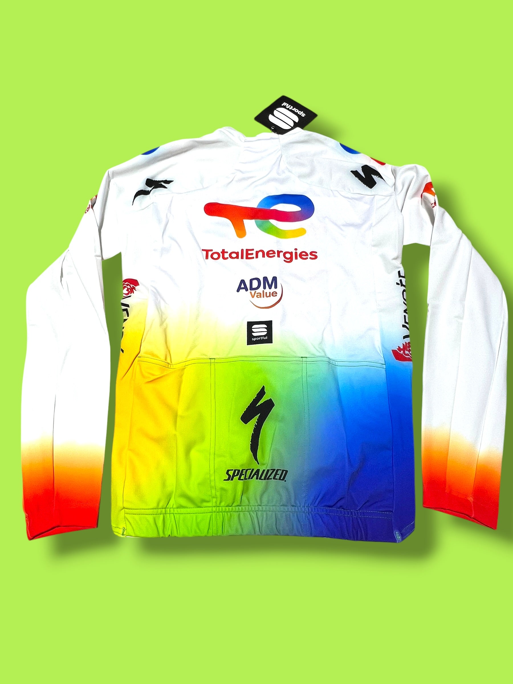 Long Sleeve Thermal Jersey- Total Energies |BioRacer Pro Cycling Kit