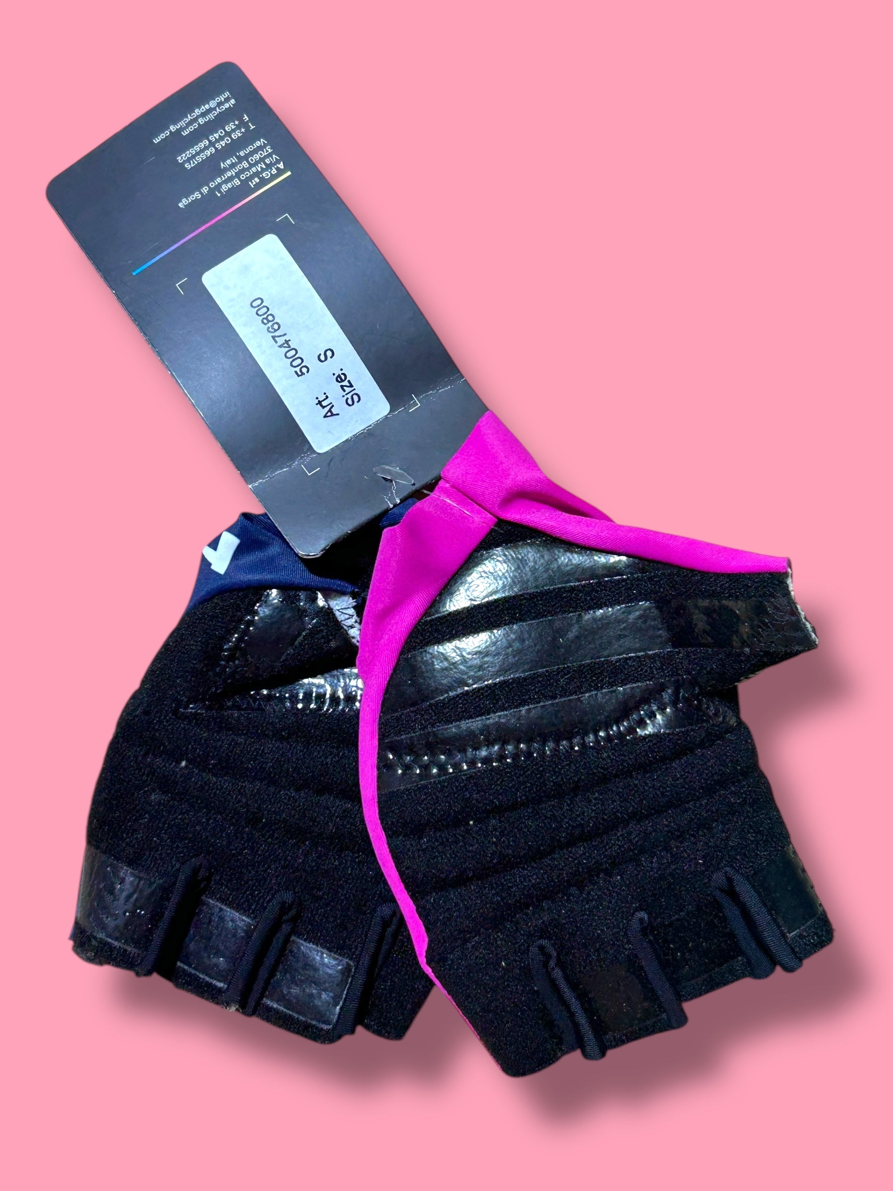 Gloves Mitts Padded Rider Issued |Hagens Bermans Ale| Pro Cycling Kit