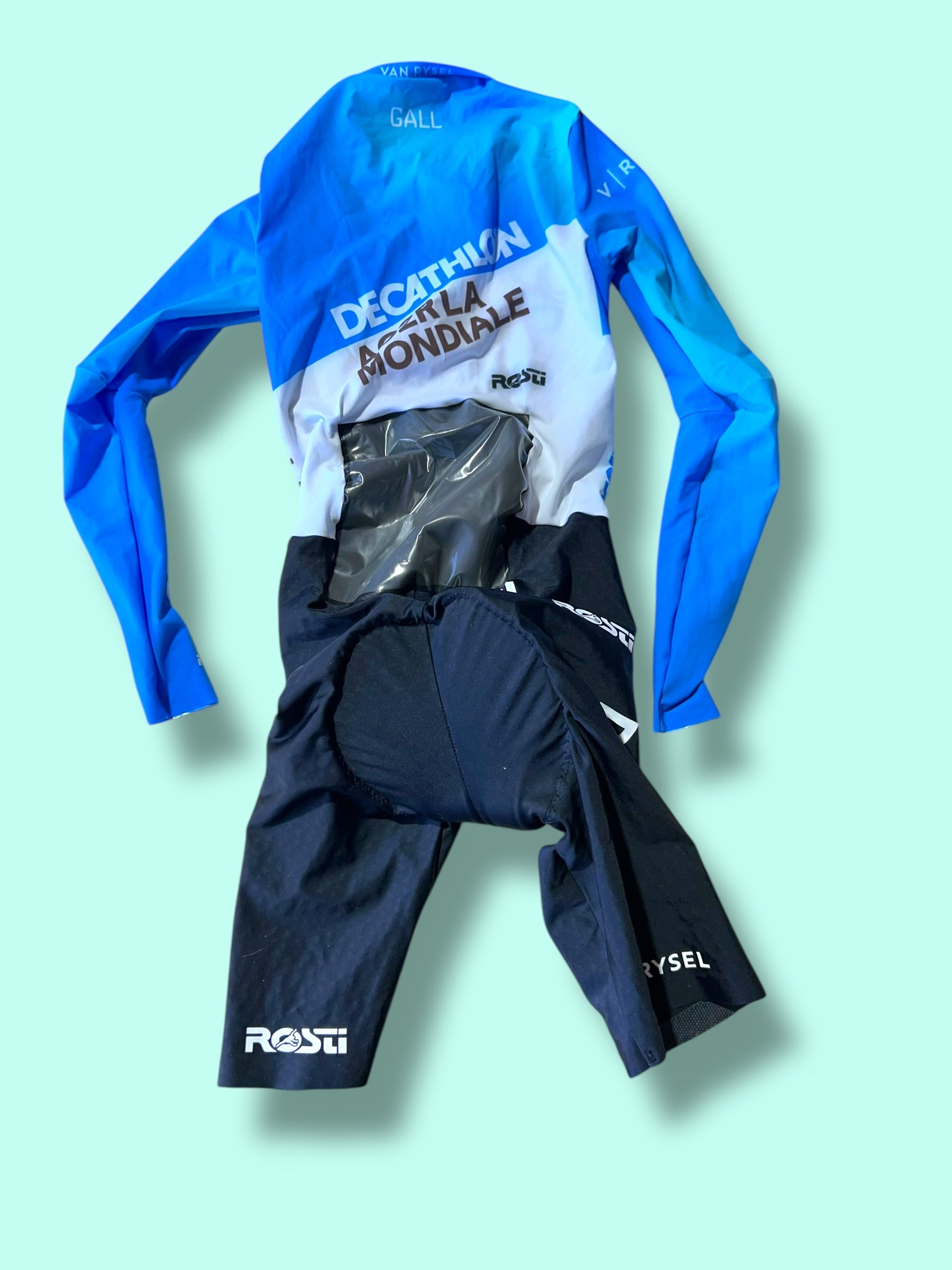 TT Suit Time Trial Aerosuit GALL CLM | Decathlon AG2R La Mondiale | NoPinz | Pro Cycling Kit