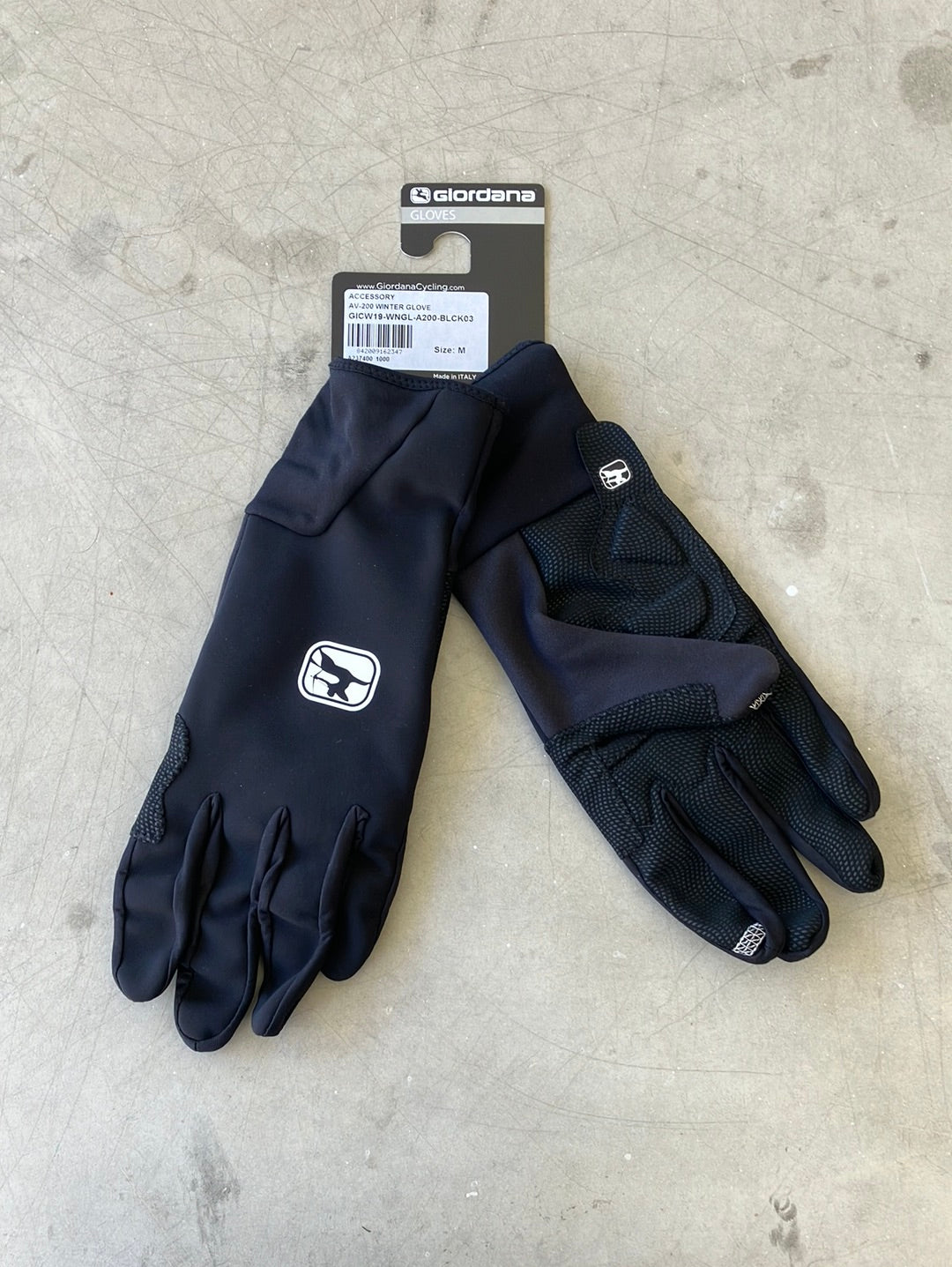 Thermal Winter Gloves Long FInger | Giordana | Mitchelton Scott | Pro Cycling Kit