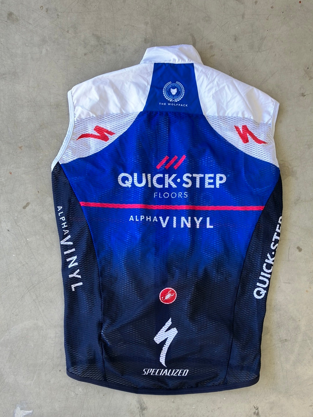Wind Vest / Gilet Winter | Castelli | Quick-Step Alpha Vinyl / Soudal | Pro Cycling Kit