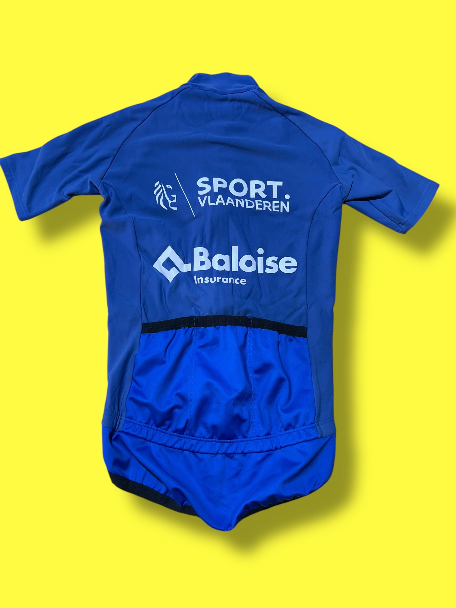 Winter Gabba Short Sleeve Jacket Windproof Thermal | Vermarc | Flanders Baloise| Pro Cycling Kit