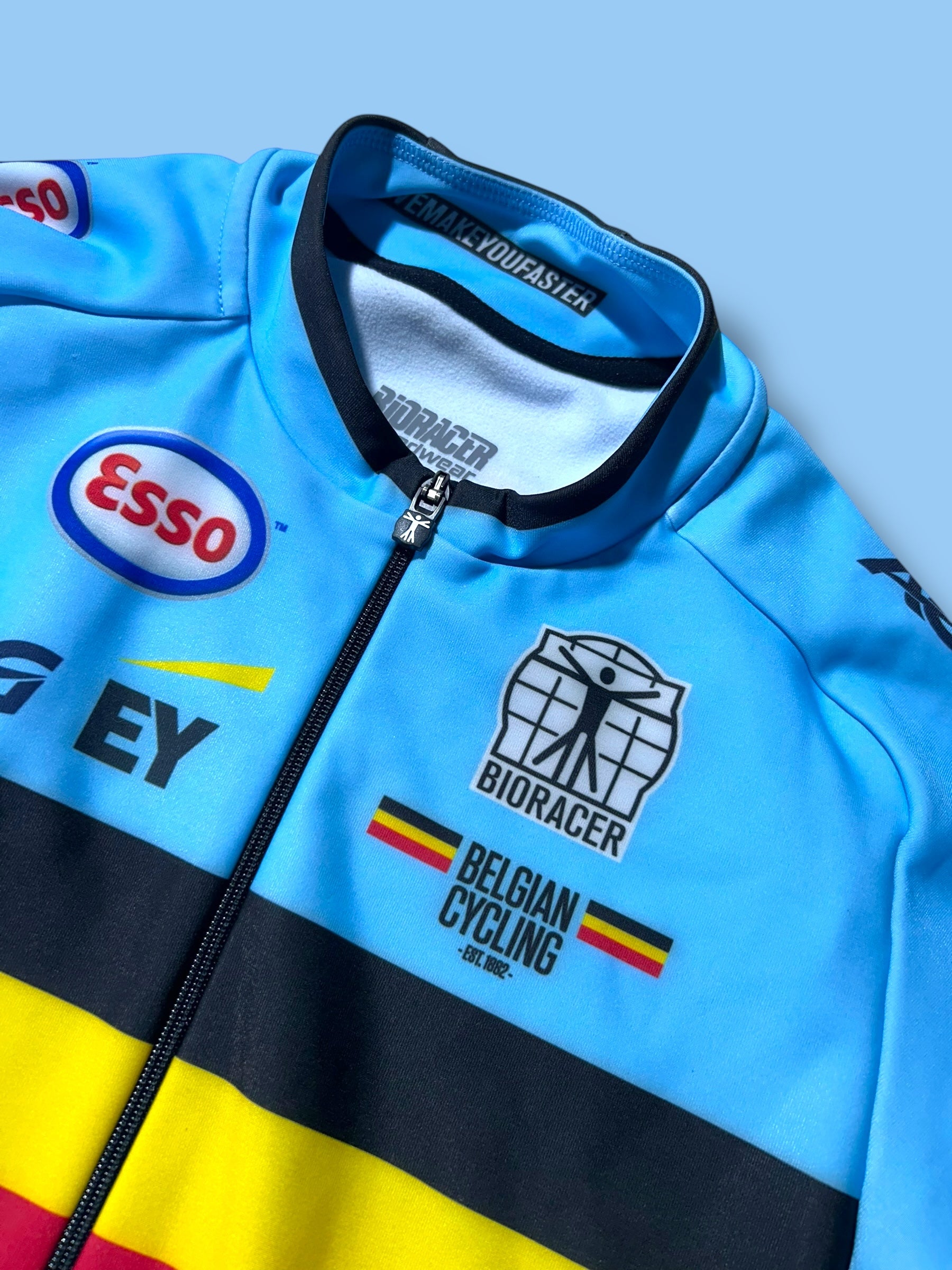 Thermal Jersey | Belgium| Pro Cycling Kit