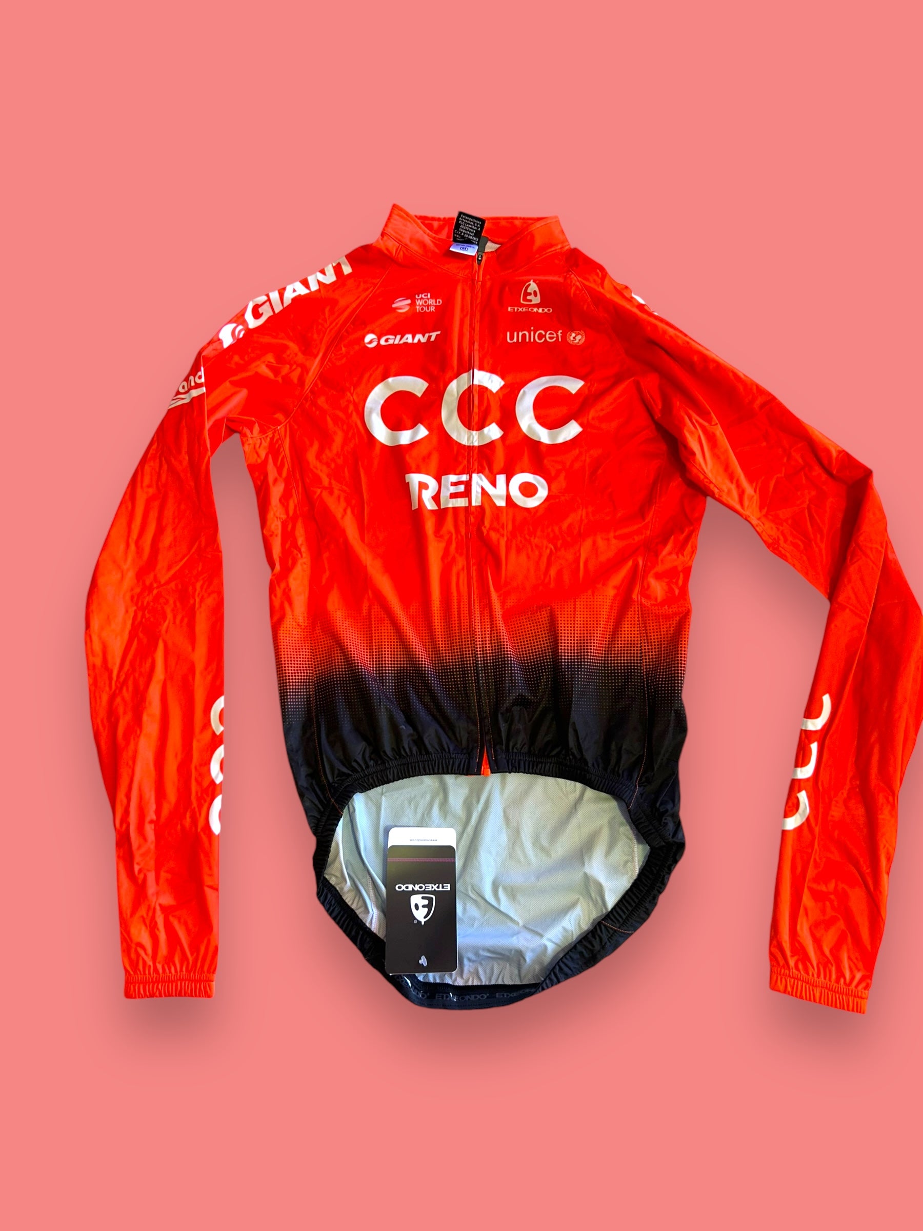 Light Rain Jacket Winter |Extendo |CCC Reno Giant |Pro Cycling Kit