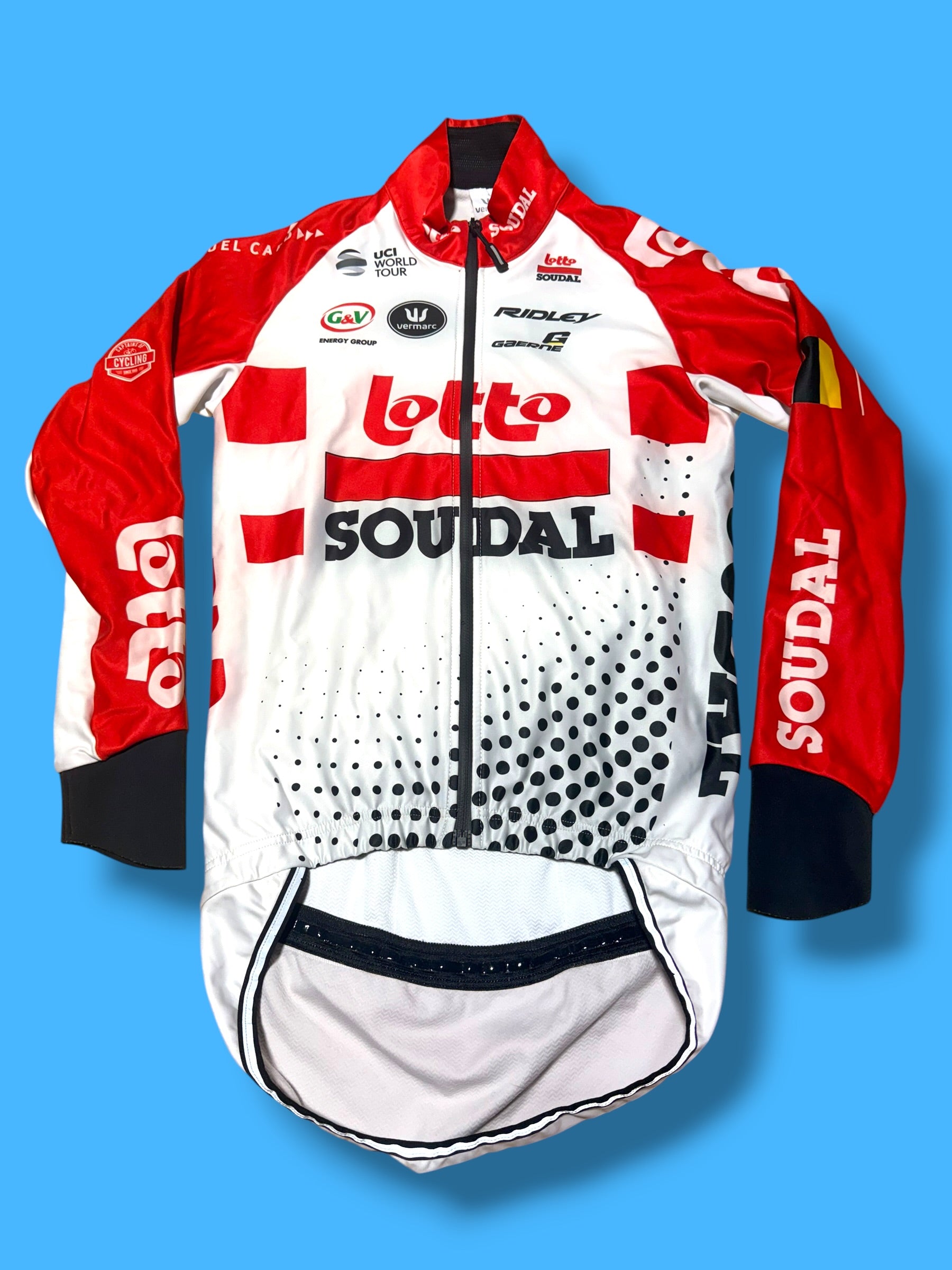 Caleb Ewan Winter Thermal Gabba Waterproof Wind Resistant|Lotto Soudal |Vermarc Pro Cycling Kit