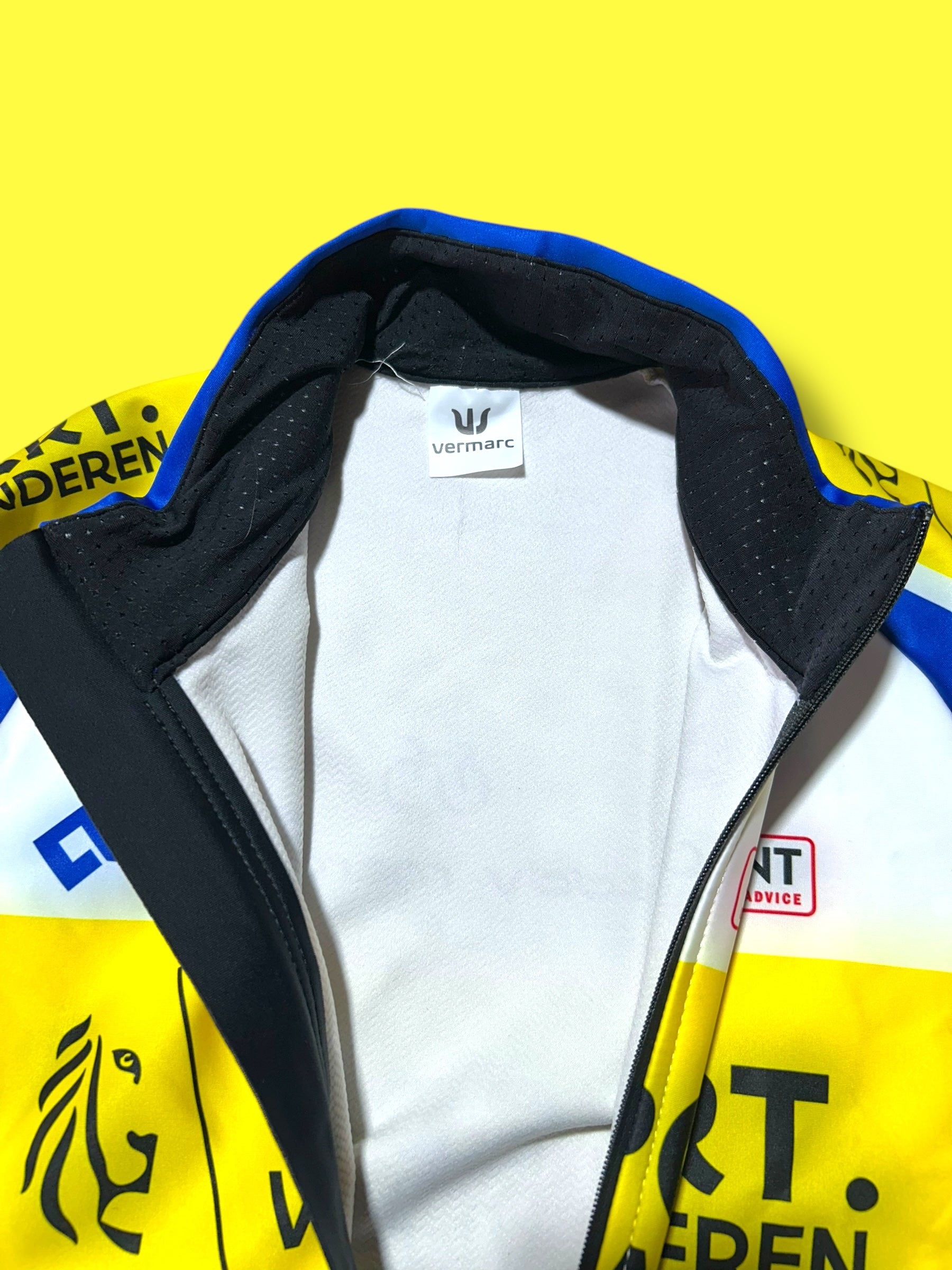 Winter Gabba Jacket Windproof Thermal | Vermarc | Flanders Baloise| Pro Cycling Kit