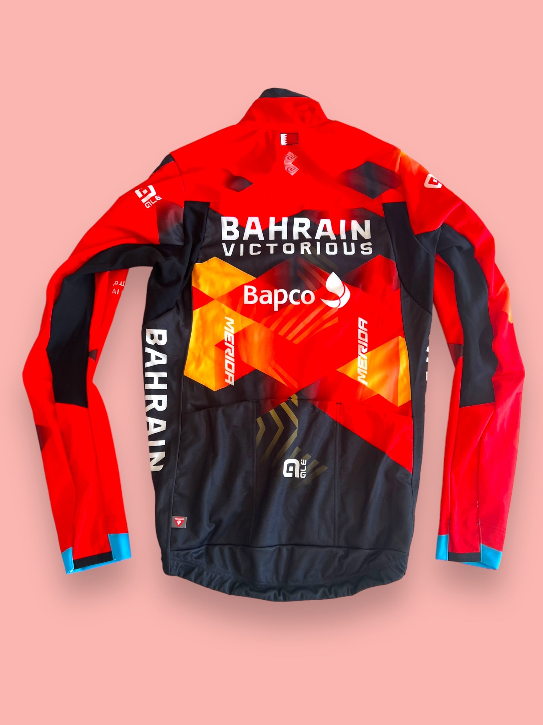 Winter Gabba Jacket Long Sleeve | Ale | Team Bahrain Victorious | Pro Cycling Kit