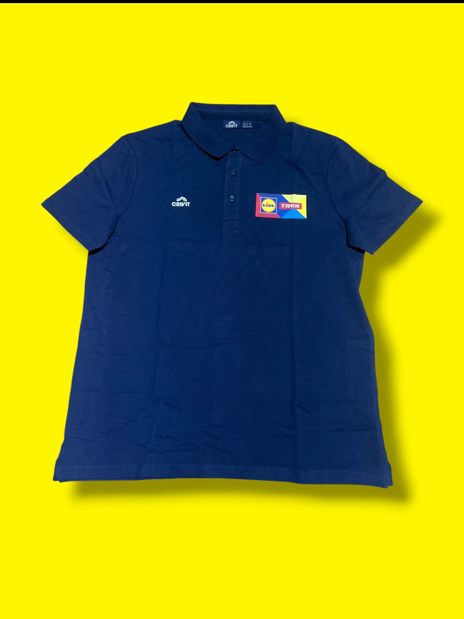 Casual Rider Issued Polo Golf T-Shirt|Lidl Trek |Pro Cycling