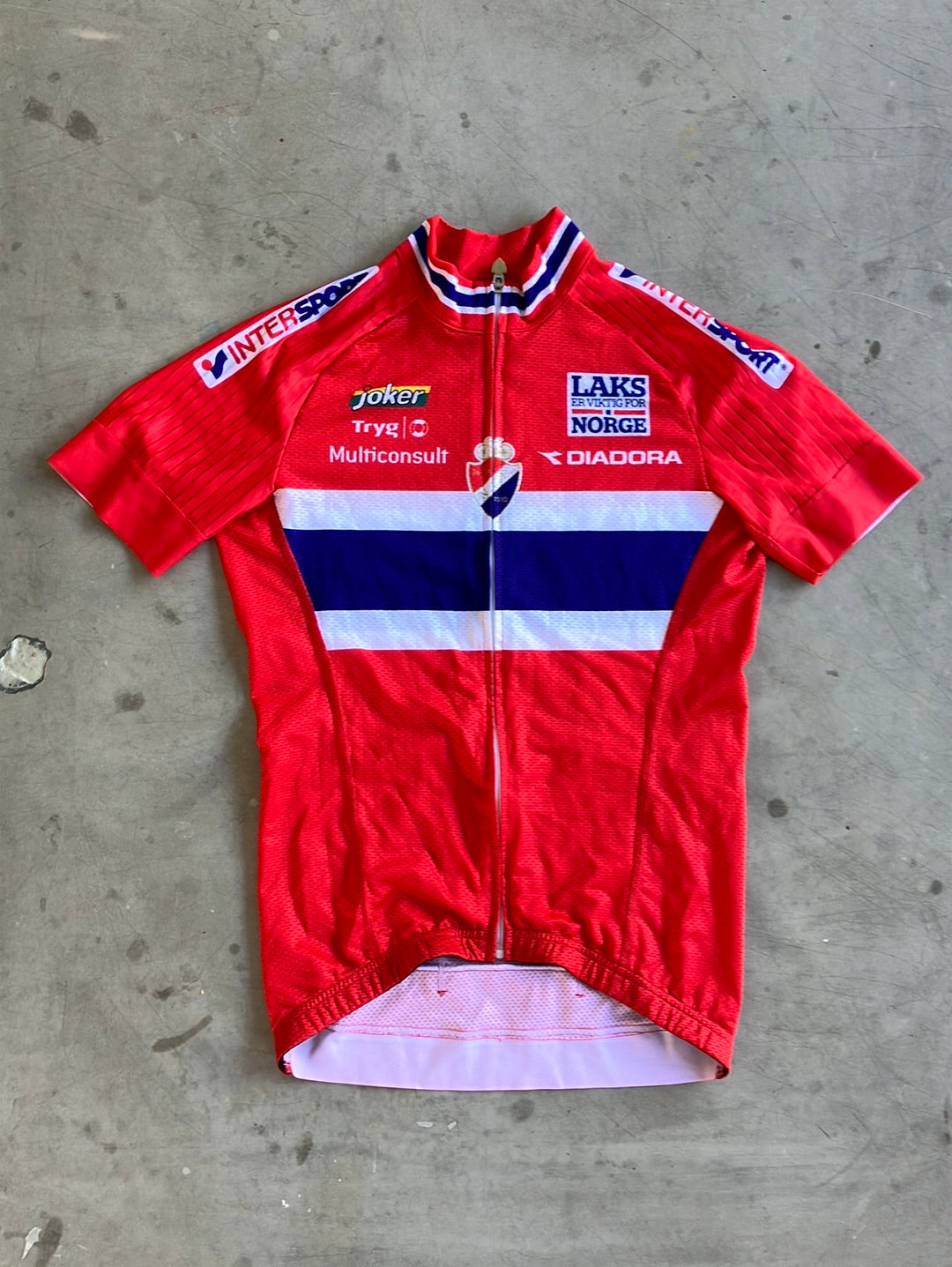 Short Sleeve Jersey | Diadora | Norway National Team | Pro Cycling