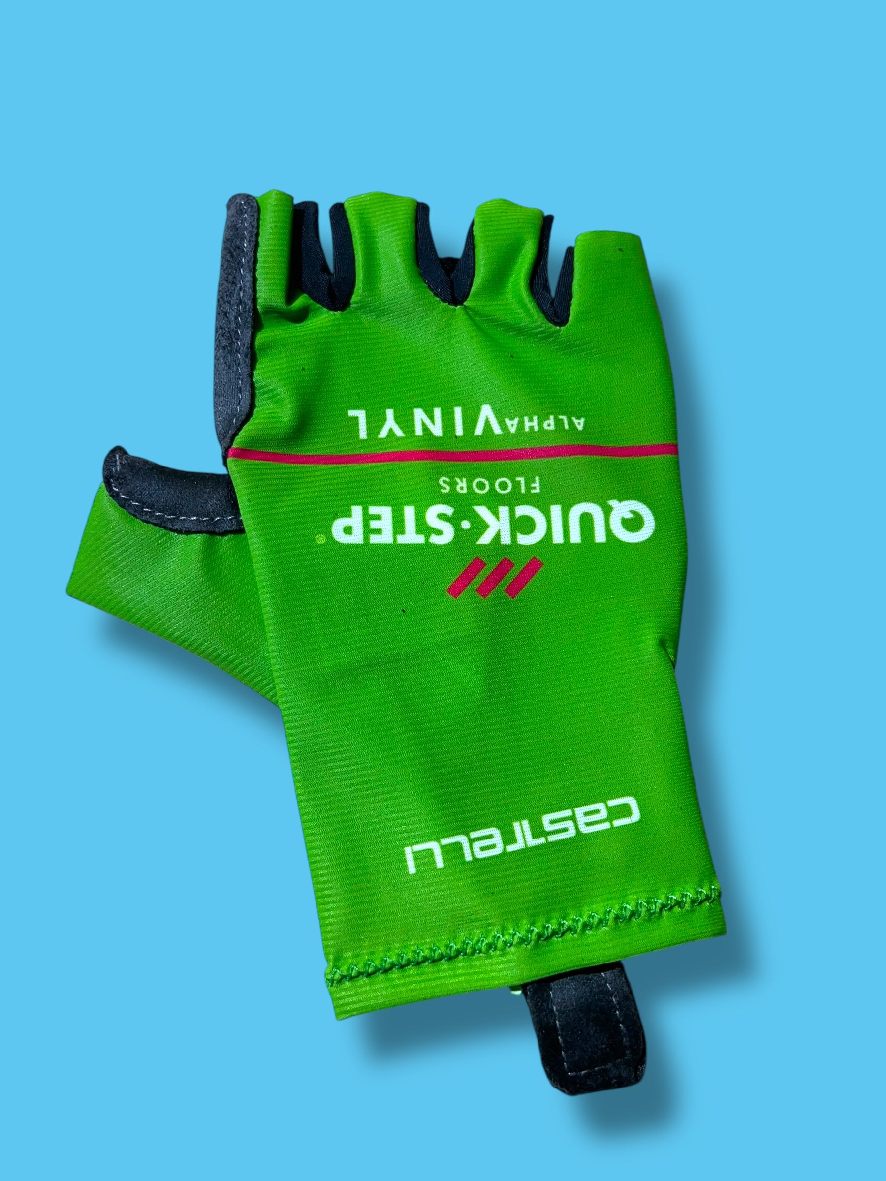 Aero Glove Sprint Jersey Tour de France Race Short Mitts Padded | Castelli | Soudal Quick-Step| Pro Cycling Kit