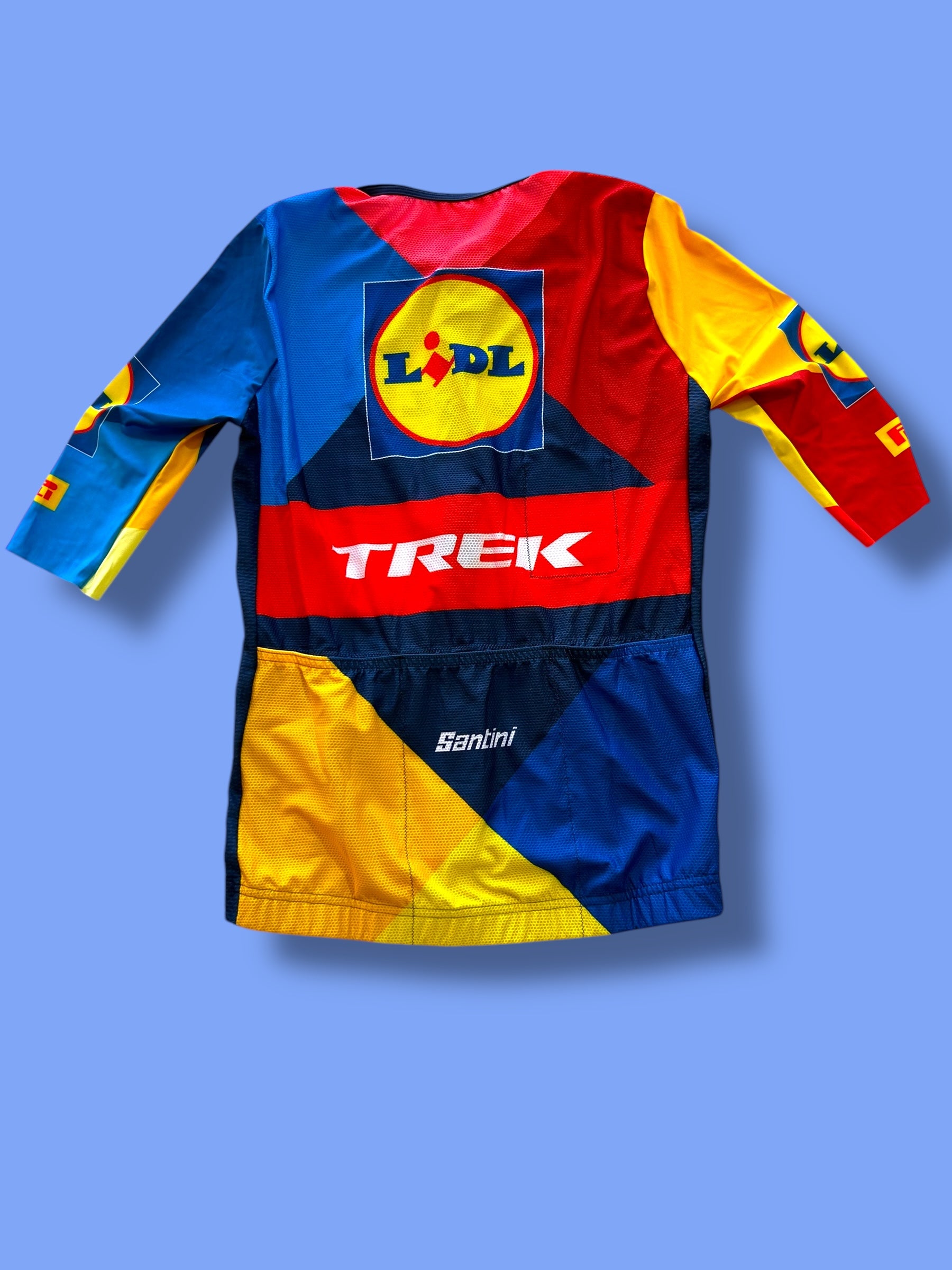 Summer Jersey Short Sleeve Lightweight Team Issued! | Santini | Lidl Trek | Pro Cycling Kit