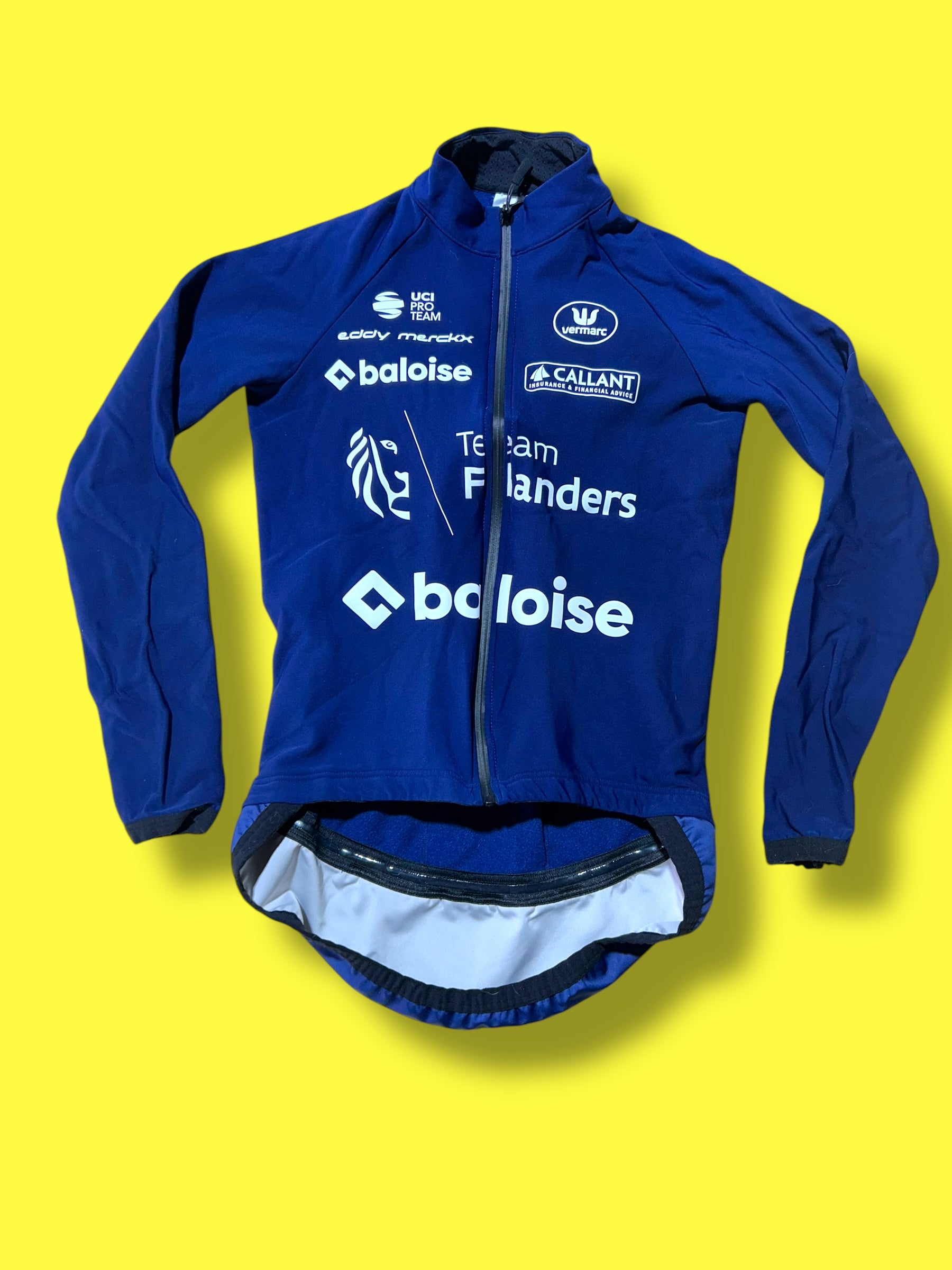 Winter Gabba Long Sleeve Jacket Windproof Thermal | Vermarc | Flanders Baloise| Pro Cycling Kit