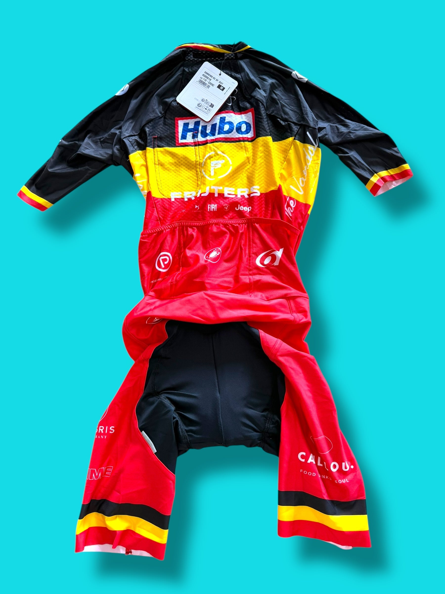 Aerosuit Roadsuit Belgian Champion |Castelli |Hubo |Cycling