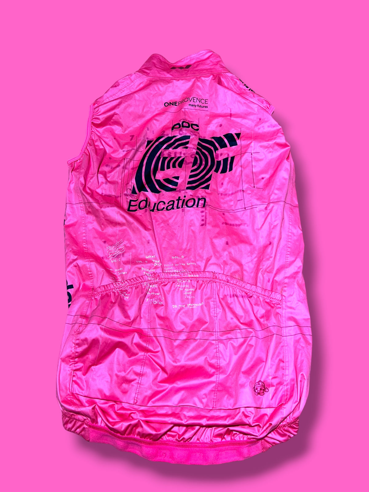 EF 2021 Rain Vest with Rear Pockets | EF Education First | Rapha Men's Pro Kit