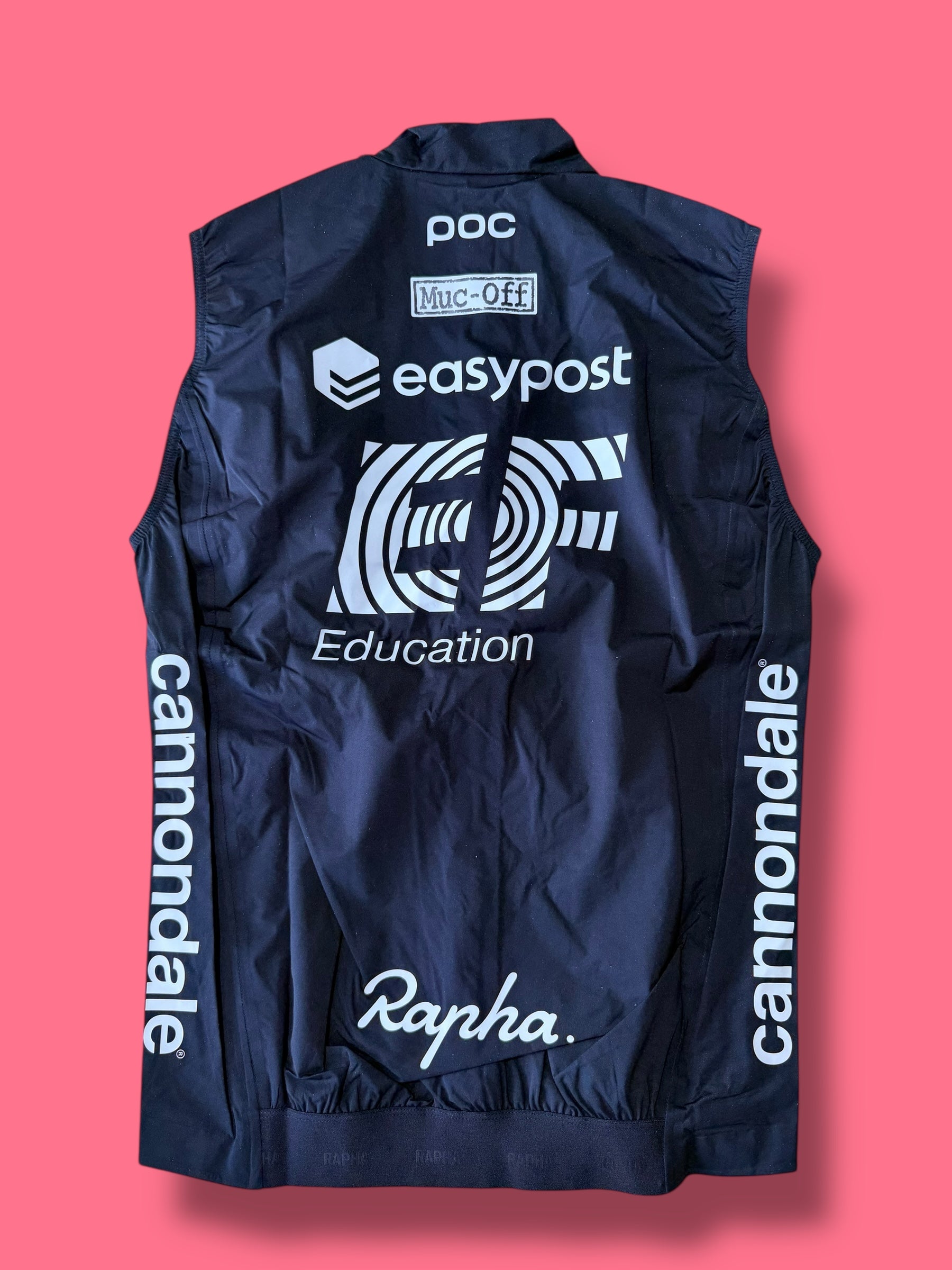 Pro Team Rain Gilet Vest Waterproof|Rapha |EF Education First|Cycling