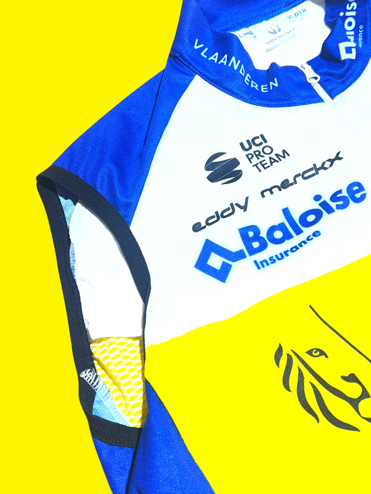 Packable Wind Rain Vest Gilet|Flanders Baloise|Vermarc Pro Cycling Kit