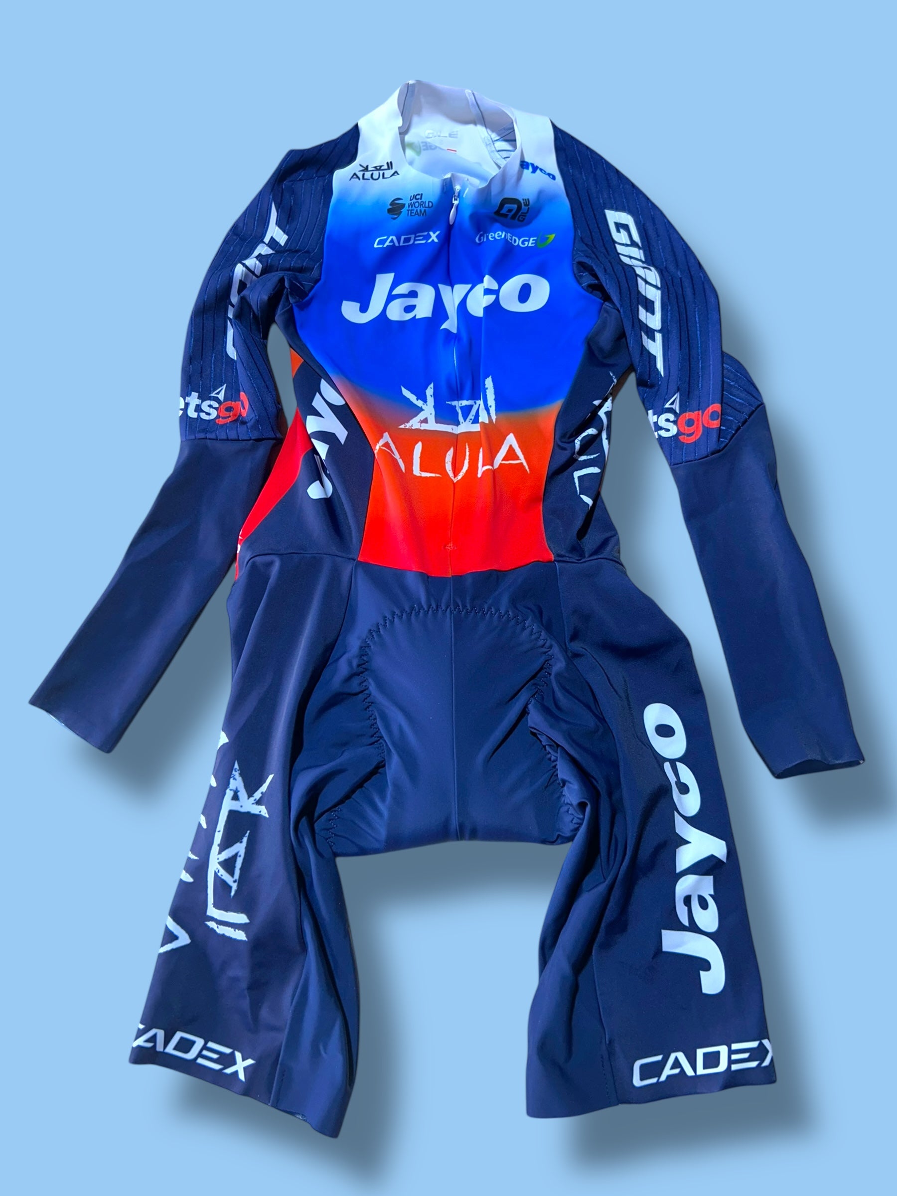 TT Suit Time Trial Triathlon Road Racing Aerosuit| Ale |Jayco Alula| Pro Cycling Kit