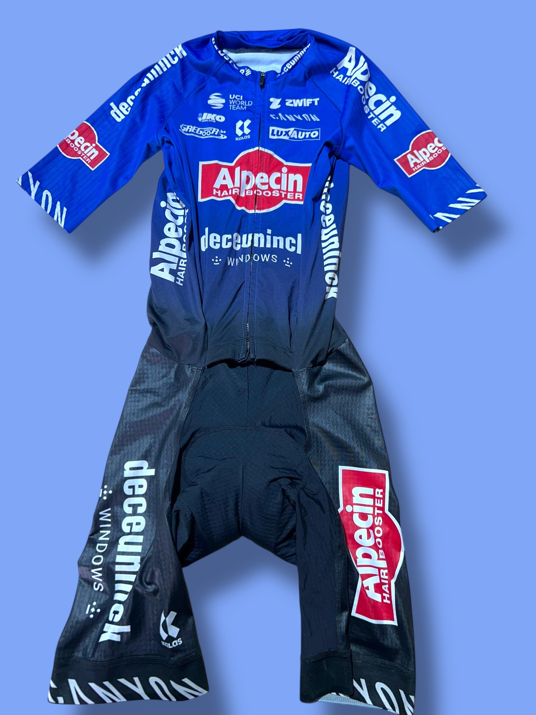 支給品 Alpecin Deceuninck スキンスーツ　アルペシン　ワンピ Aerosuit Racesuit with pockets | Alpecin Deceuninck Kalas| Pro