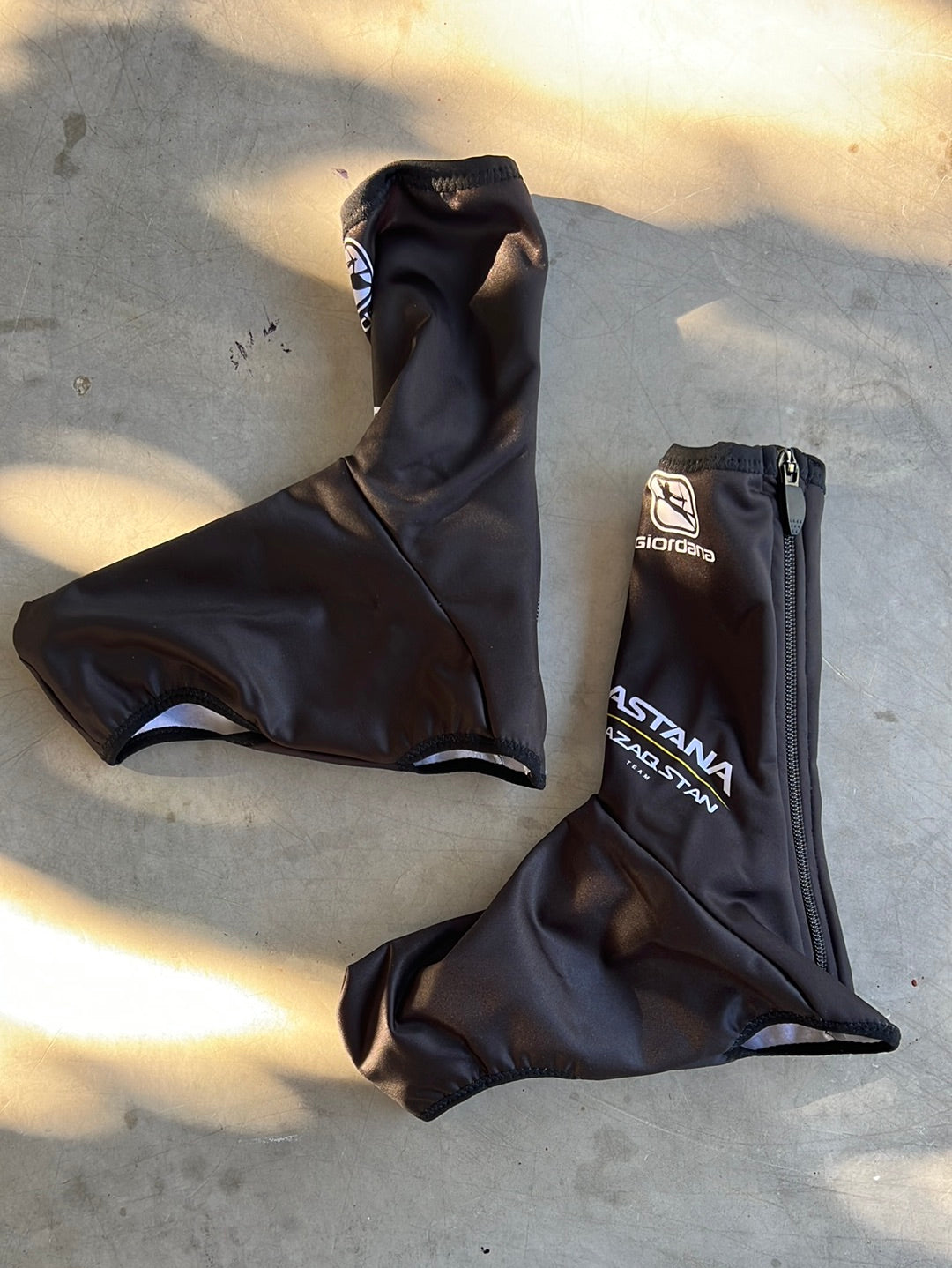 Thermal Winter Shoe Covers / Booties | Giordana | Astana Qazaqstan | Pro-Issued Cycling Kit