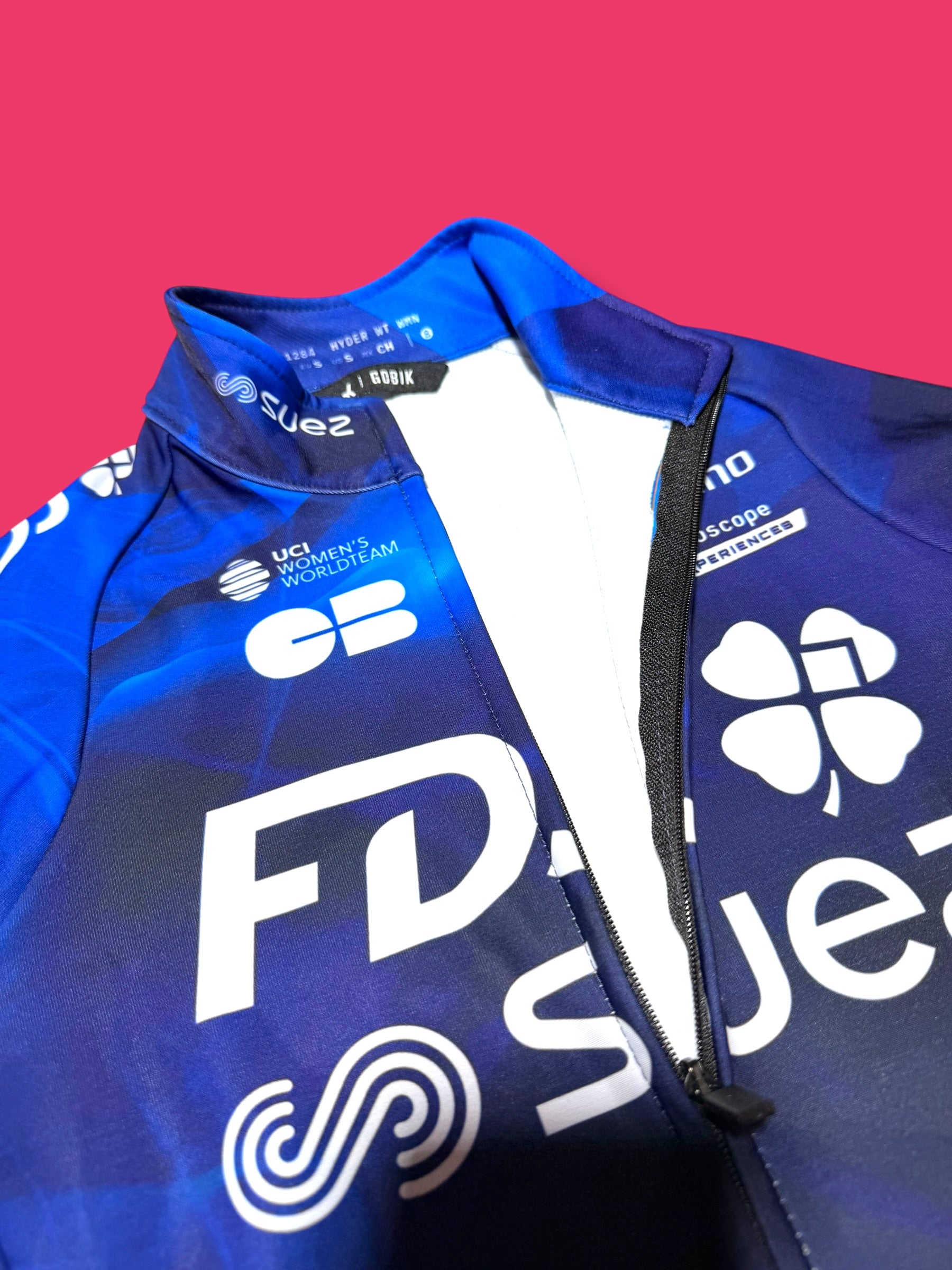 Thermal Long Sleeve Jersey Winter Hyder Womens|FDJ Suez |Gobik Pro Cycling Kit