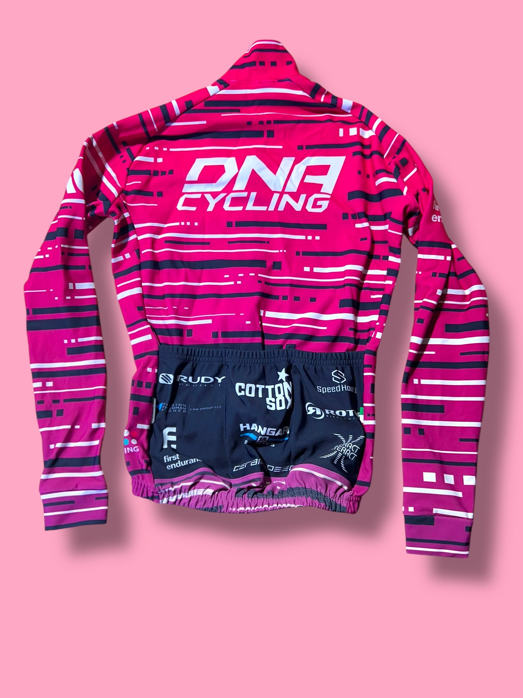 Thermal Winter Jacket Windproof and Long FInger Gloves | DNA |Pro Cycling Kit