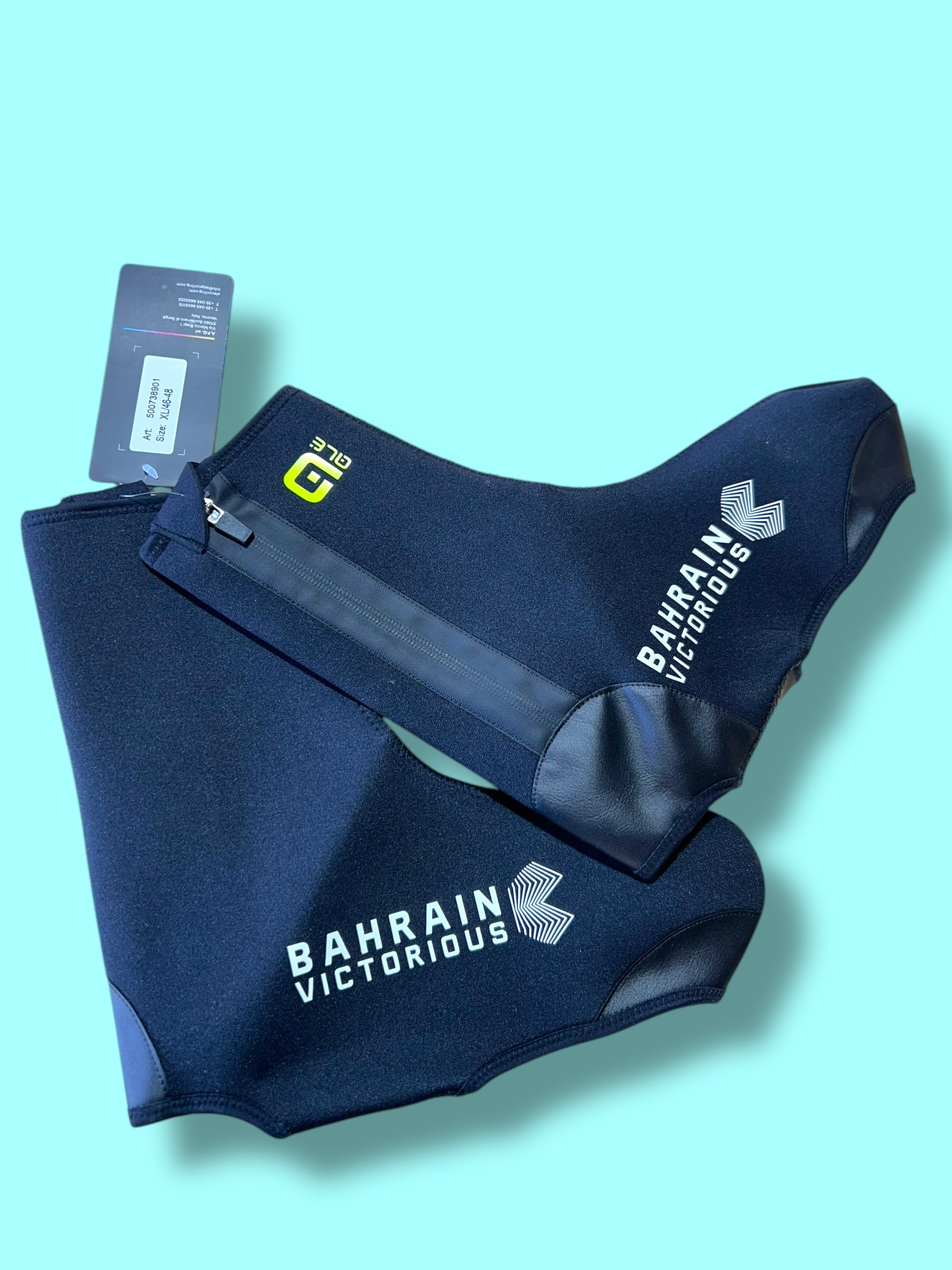 Neoprene Shoe Covers Waterproof Winter Rain | Ale |Bahrain Victorious| Pro Cycling Kit