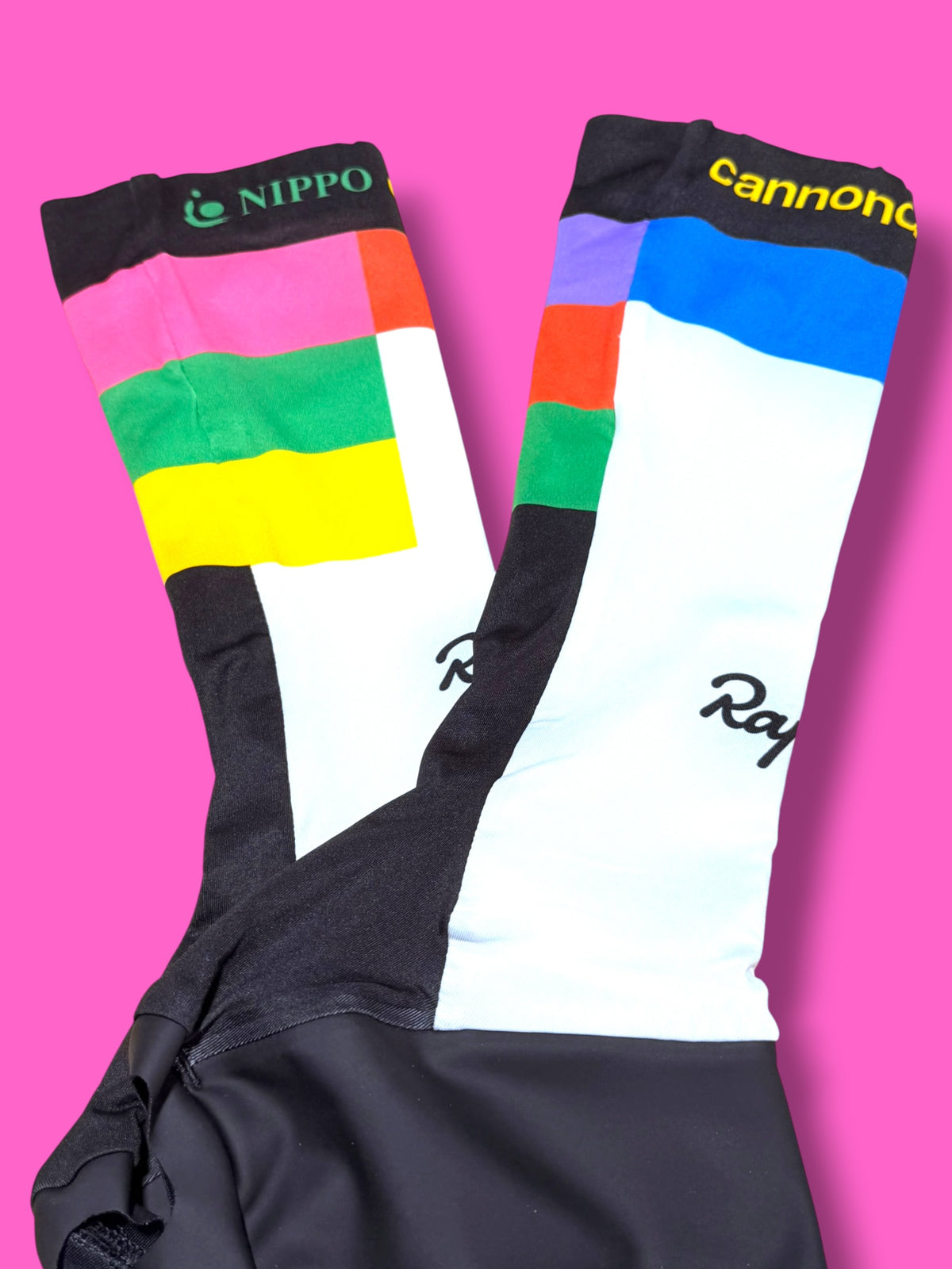 EF 2021 Rider-Issued Aero Shoe Covers Kaleidoscope Giro d'Italia Switchout | EF Education First | Rapha Men's Pro Kit