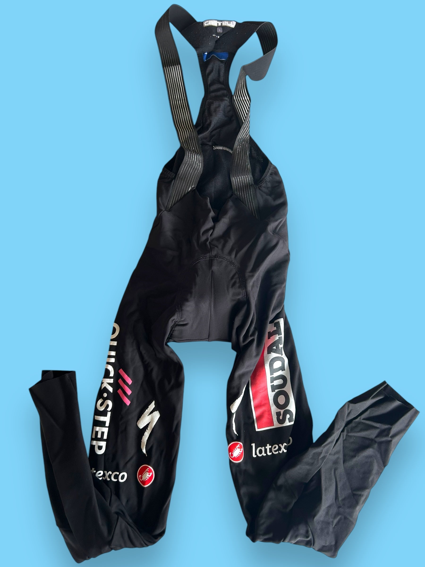 Padded Bib Tights | Castelli | Soudal Quick-Step | Pro Team Cycling Kit