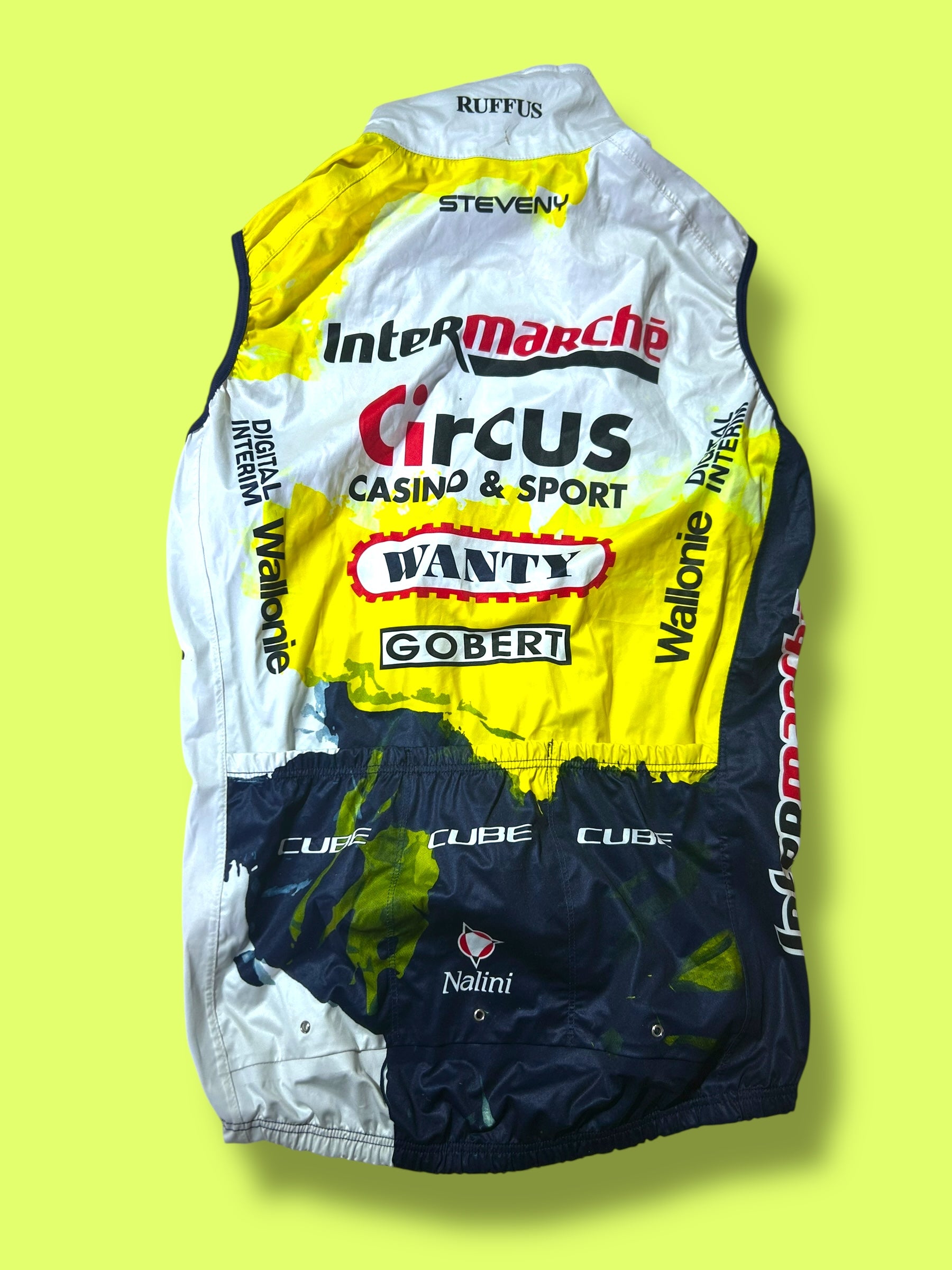 Rain Vest Packable - Pro Rider Issued |Nalini |Intermarche Wanty |Cycling