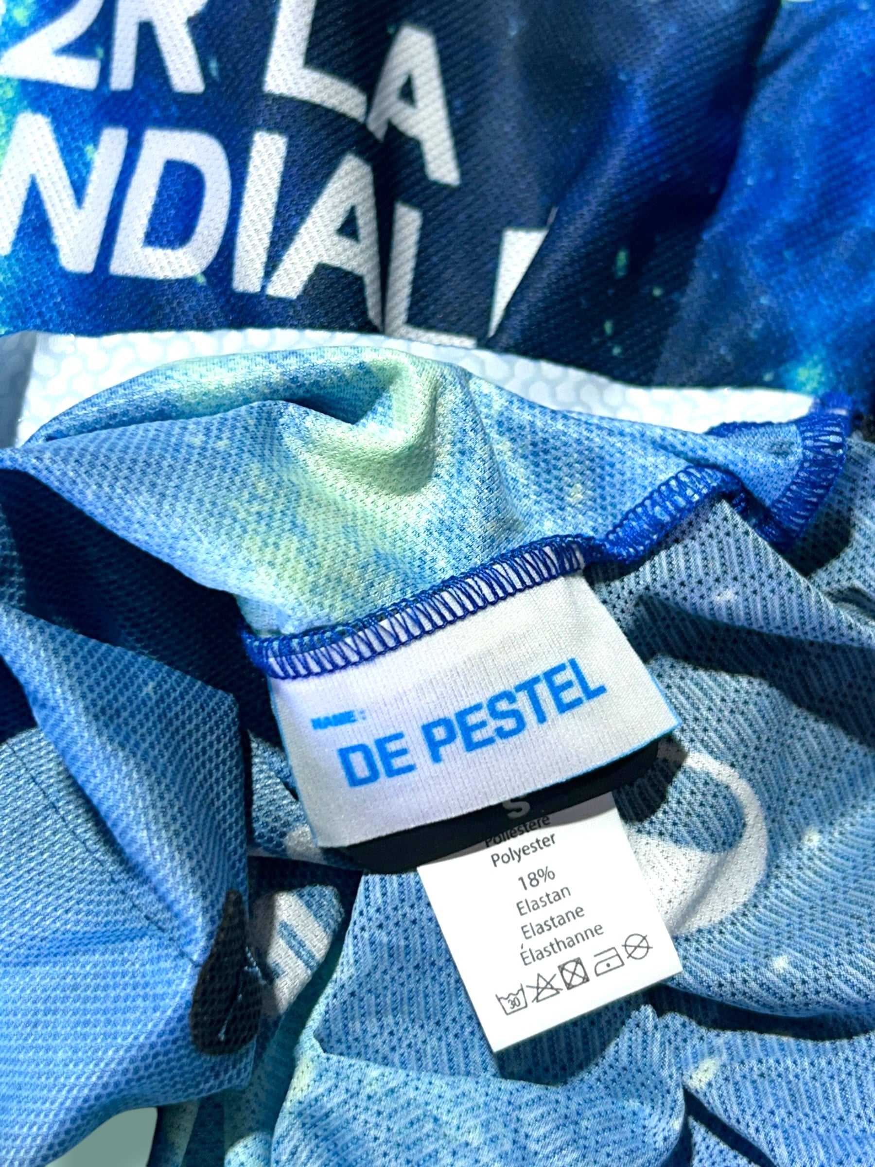 Aero Jersey DE PESTEL Short Sleeve Racing Maillot | Decathlon AG2R La Mondiale | Rosti | Pro Cycling Kit
