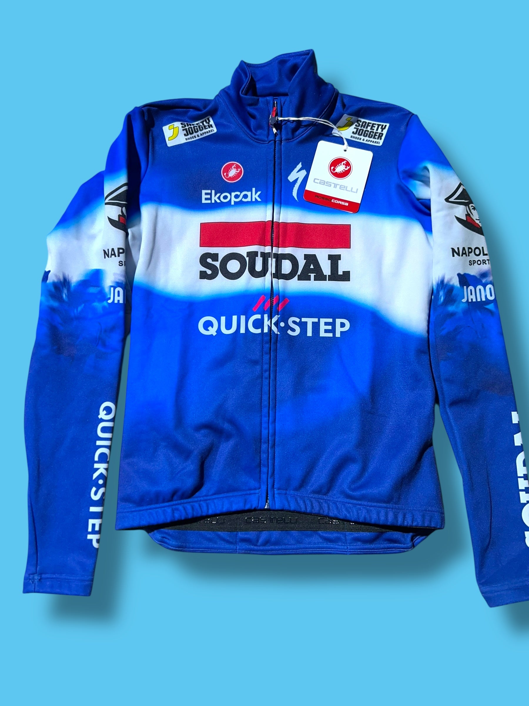 Thermal Jacket Jersey Race Winter | Castelli | Soudal Quick-Step| Pro Cycling Kit