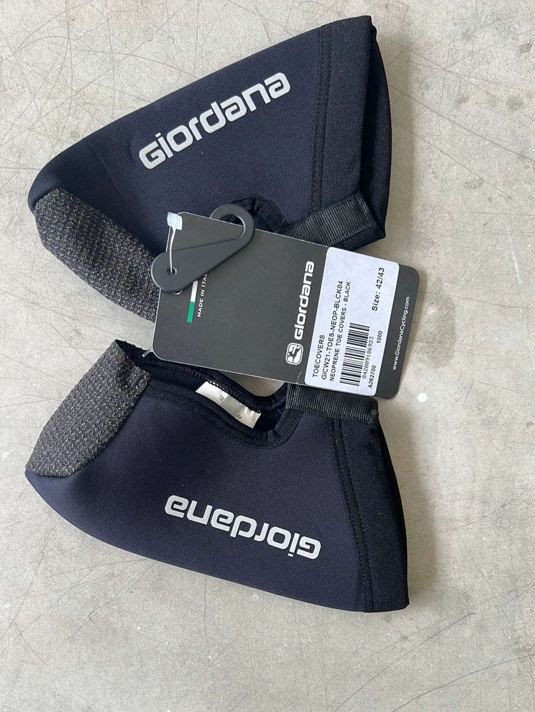 Neoprene Toe Covers | Giordana | Astana | Pro Team Cycling Kit