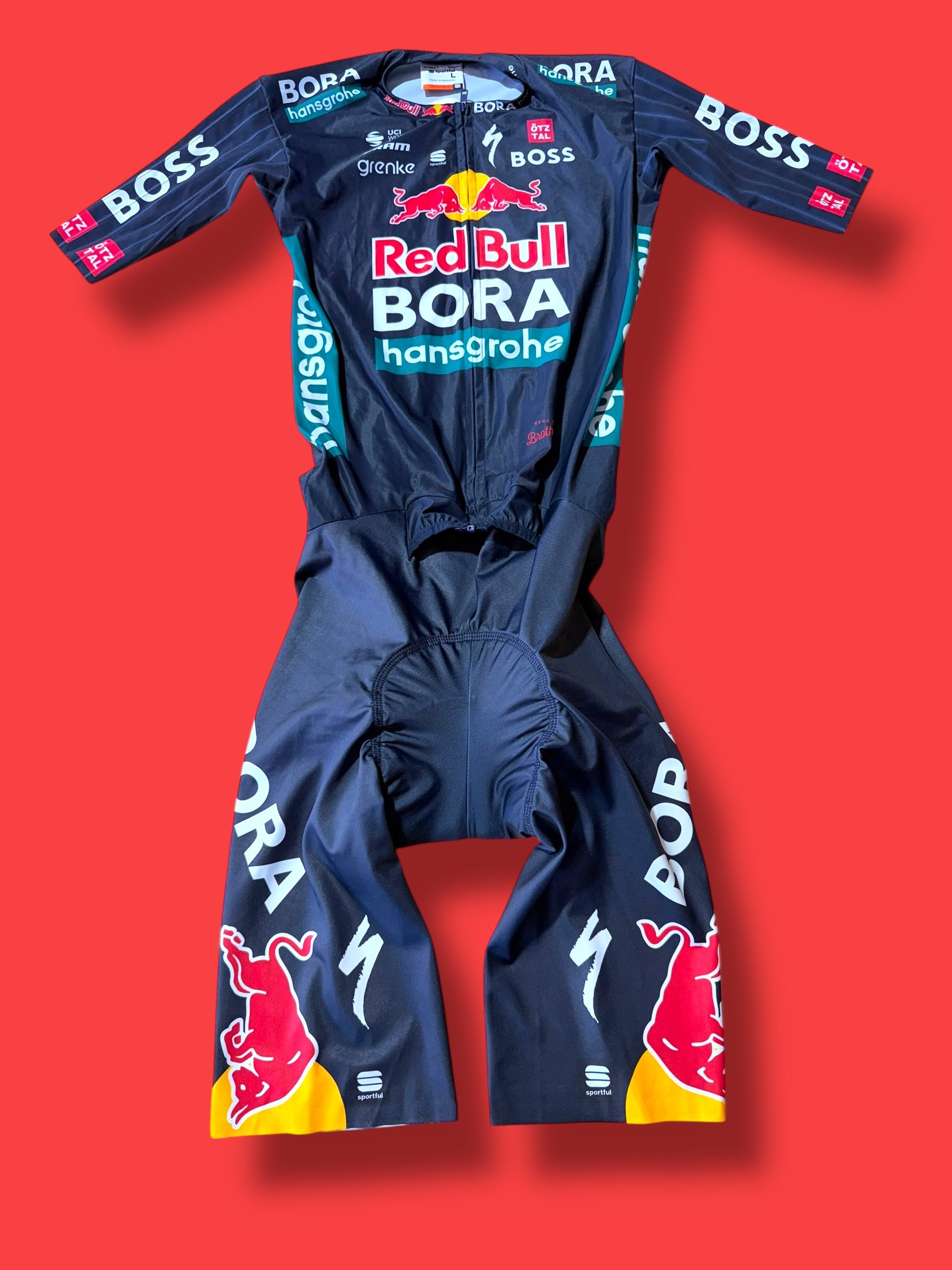 あ　Red Bull BORA トライアスロンウェア　M Aero Race Suit Roadsuit Skinsuit|Sportfull|Red Bull Bora Hansgrohe
