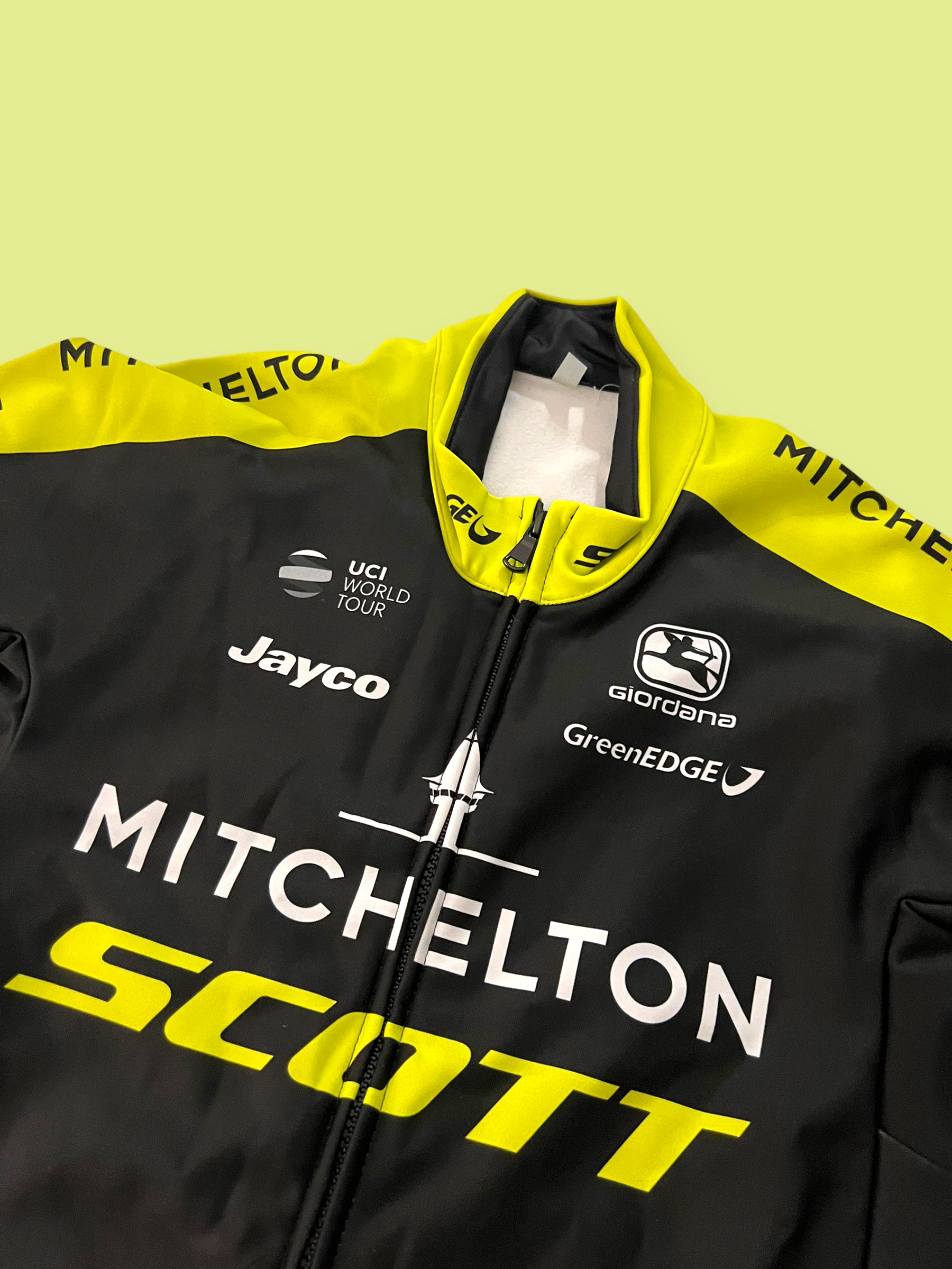Winter Jersey 'G-Shield' Short Sleeve | Giordana | Mitchelton Scott Pro Team | Pro Cycling Kit