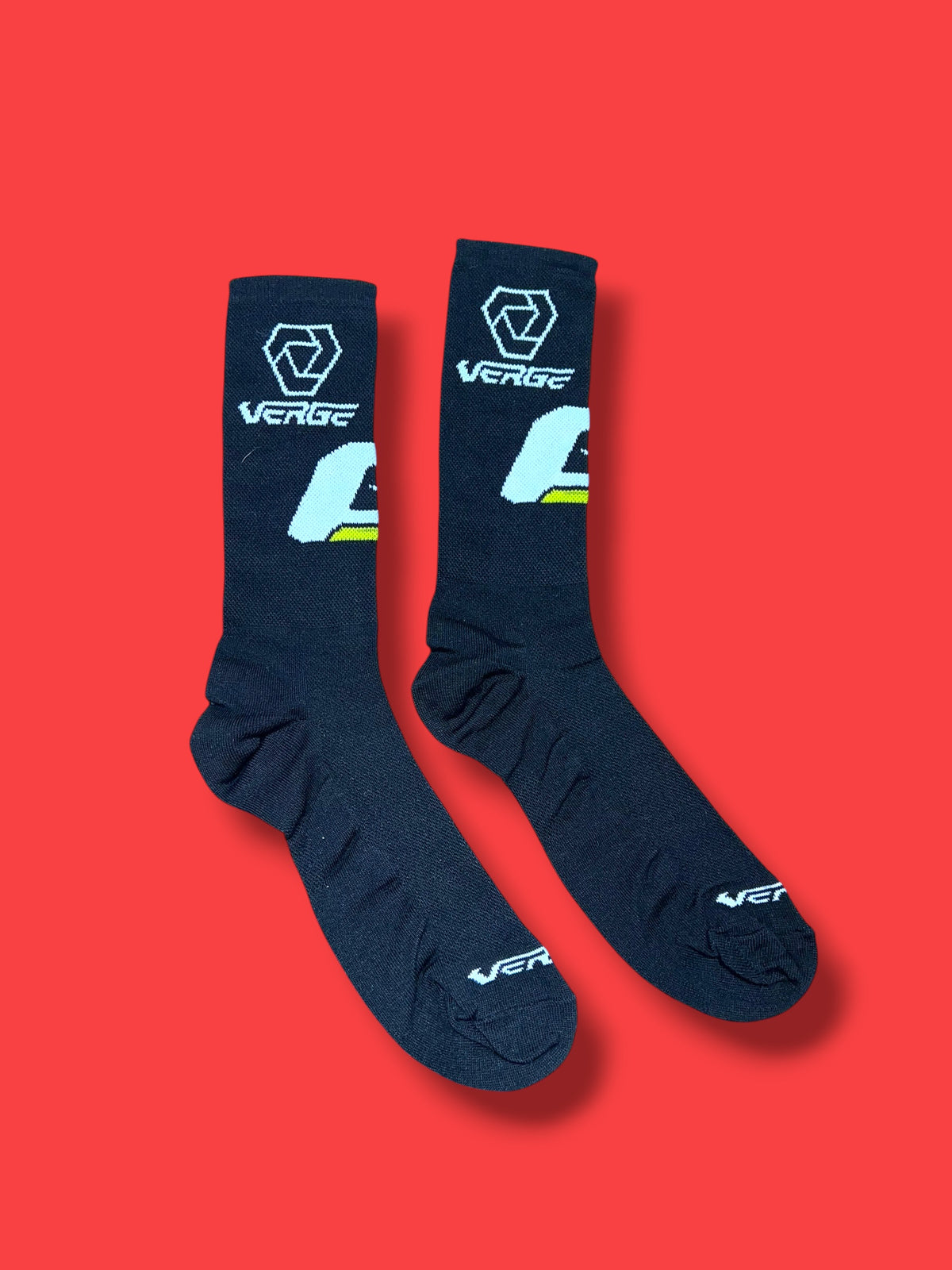 Verge Black Race Socks | Intermarché-Wanty 2025